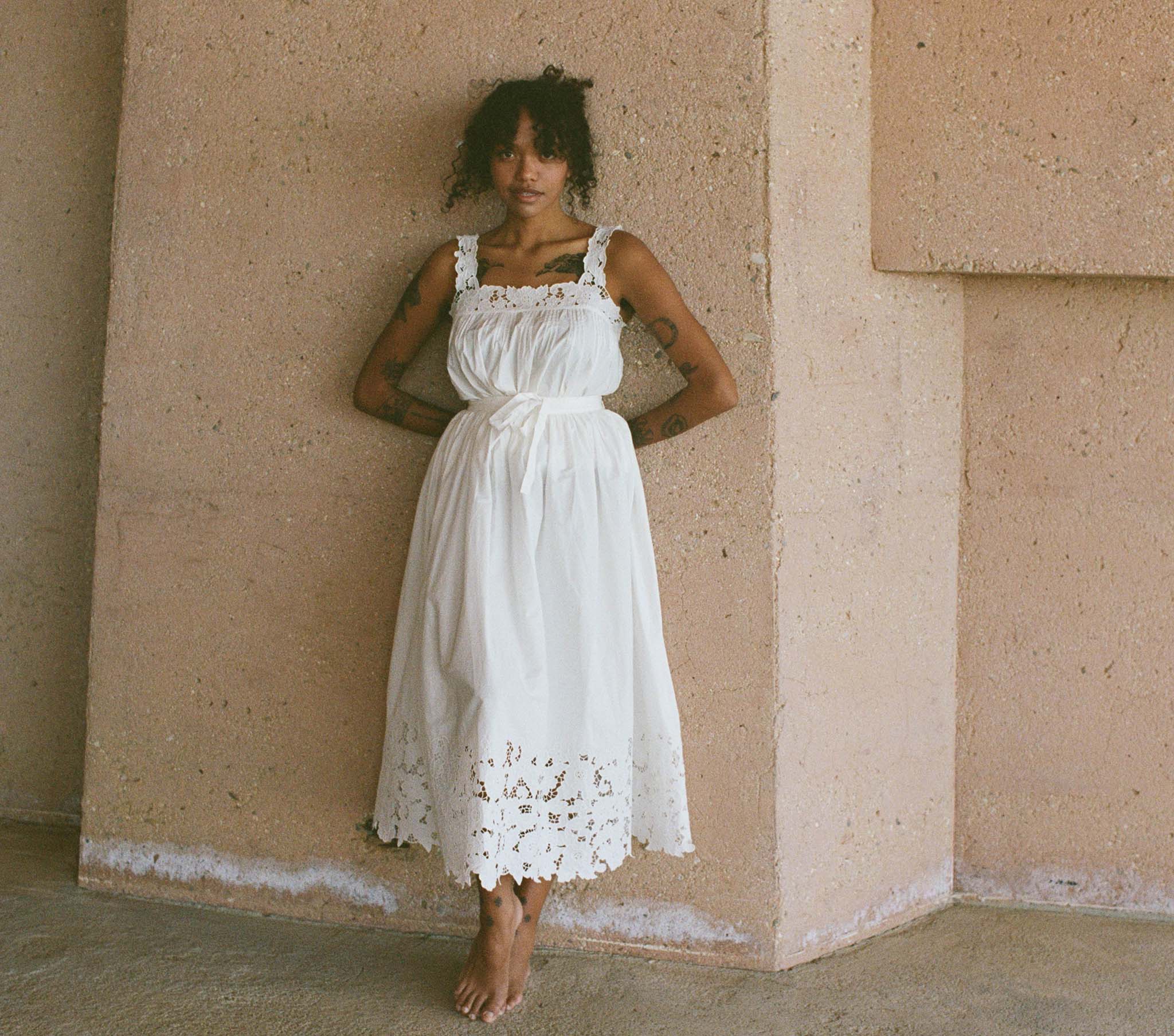 HMD -- GEORGINA SKIRT -- SALT