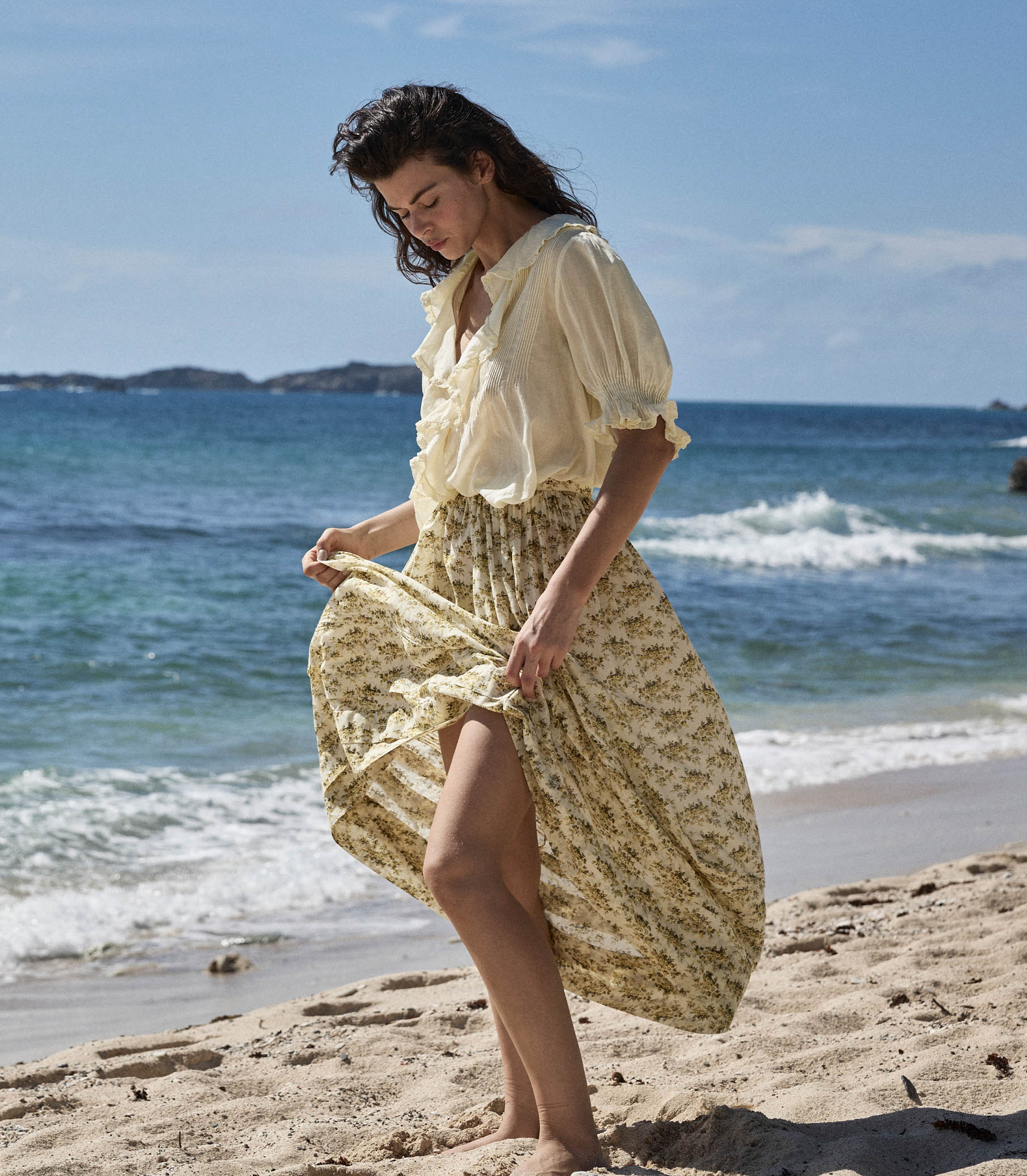 HMD -- MARCIE SKIRT -- CITRON ROSIER FLORAL