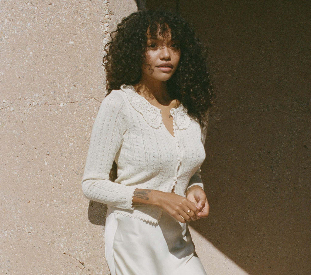 HMD -- MARIANA CARDIGAN -- MOONSTONE