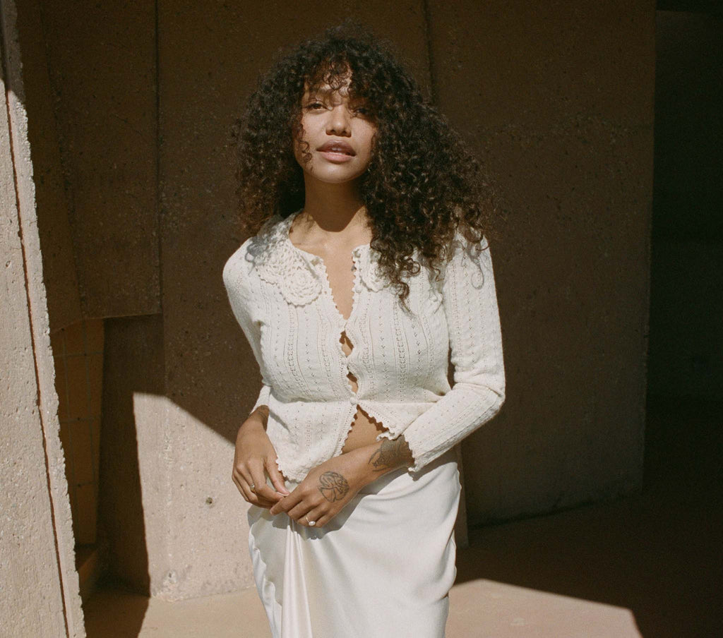 HMD -- MARIANA CARDIGAN -- MOONSTONE