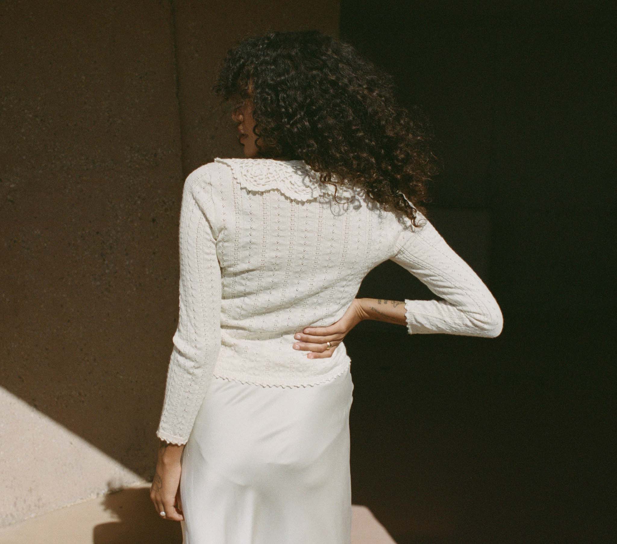 HMD -- MARIANA CARDIGAN -- MOONSTONE