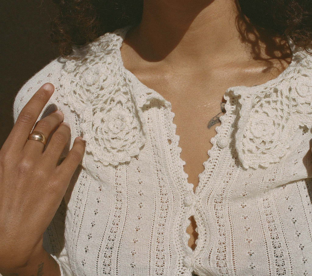 HMD -- MARIANA CARDIGAN -- MOONSTONE