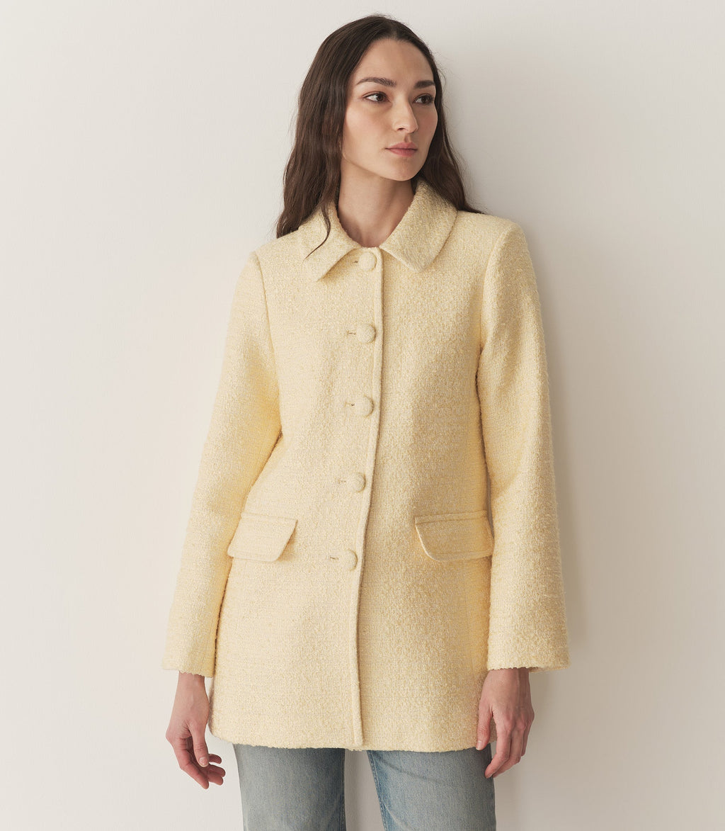 HMD -- MARIBETH COAT -- WILD HONEYSUCKLE