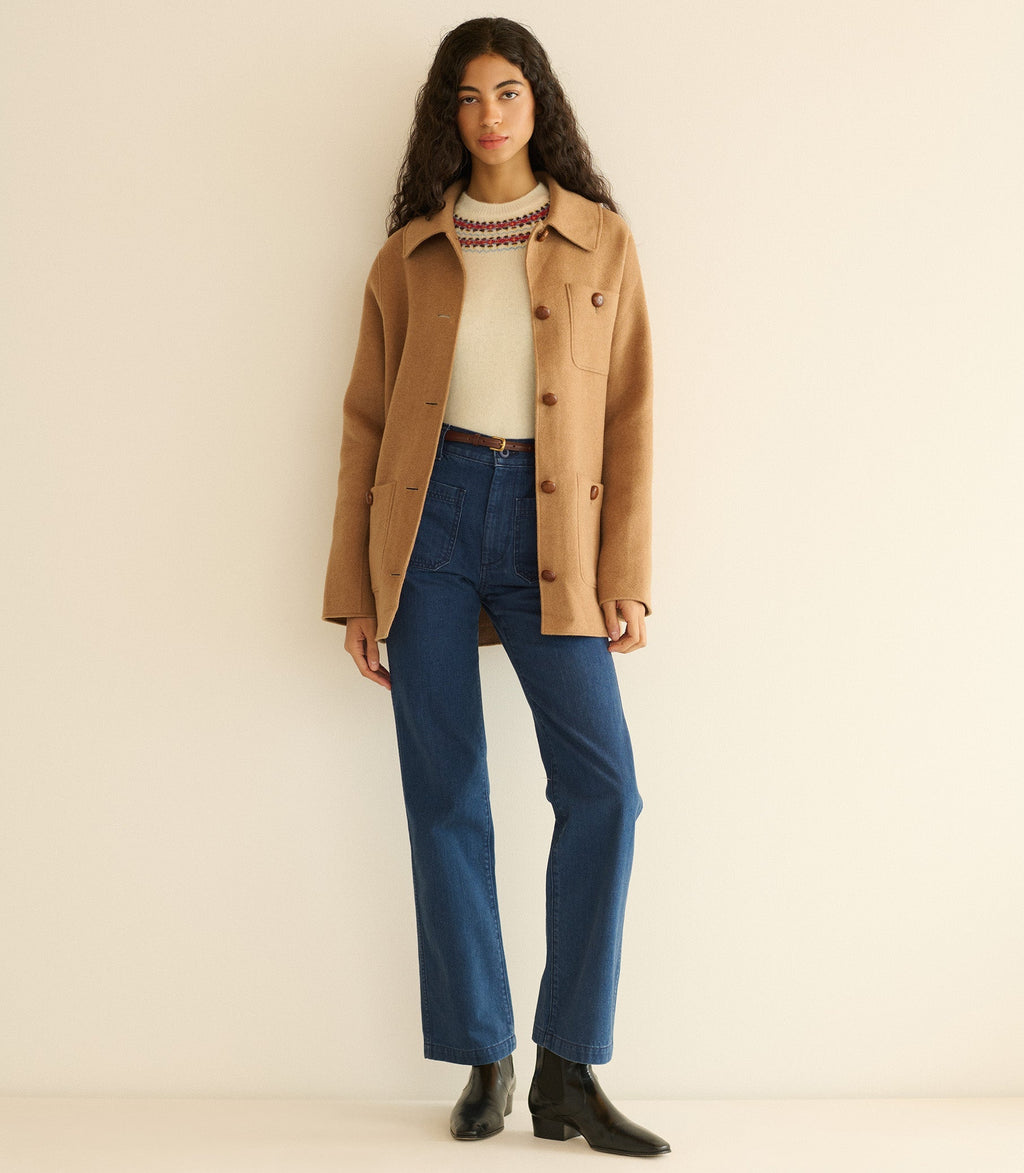 HMD -- MARITIME MID RISE JEAN -- SIRENES WASH
