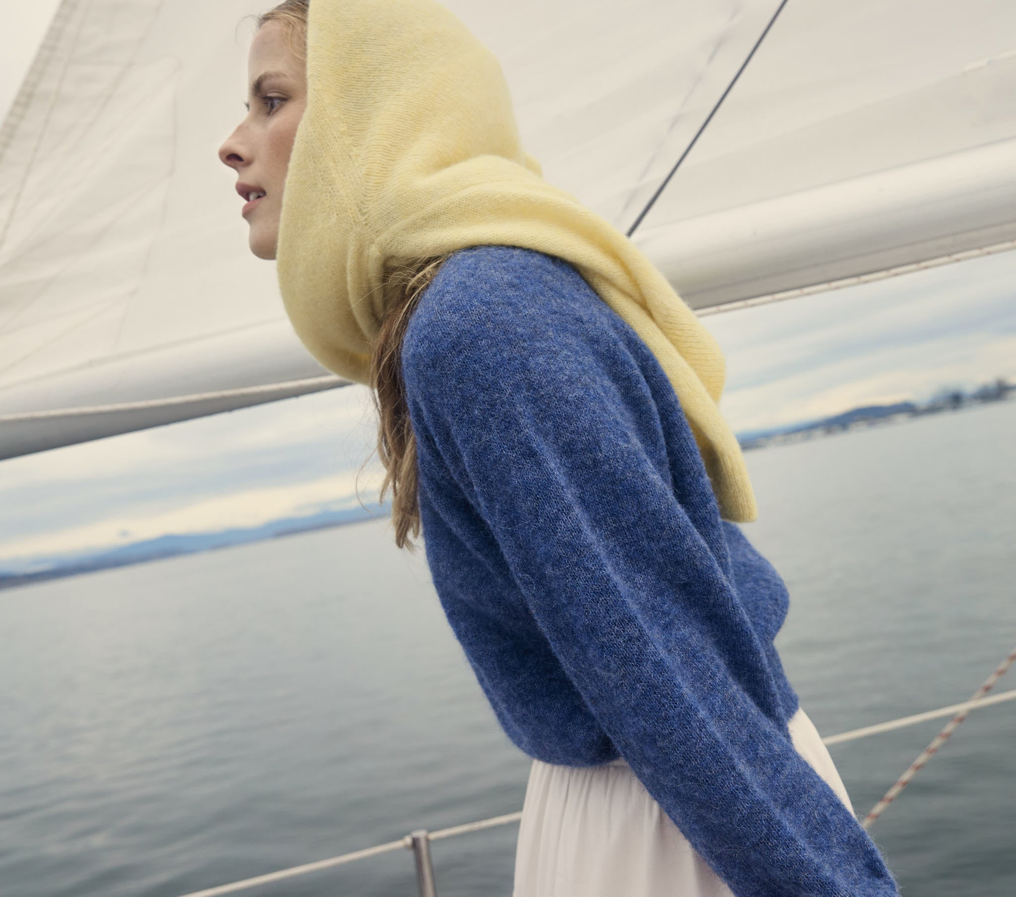 HMD -- MARSENA SWEATER -- BLUE DUSK