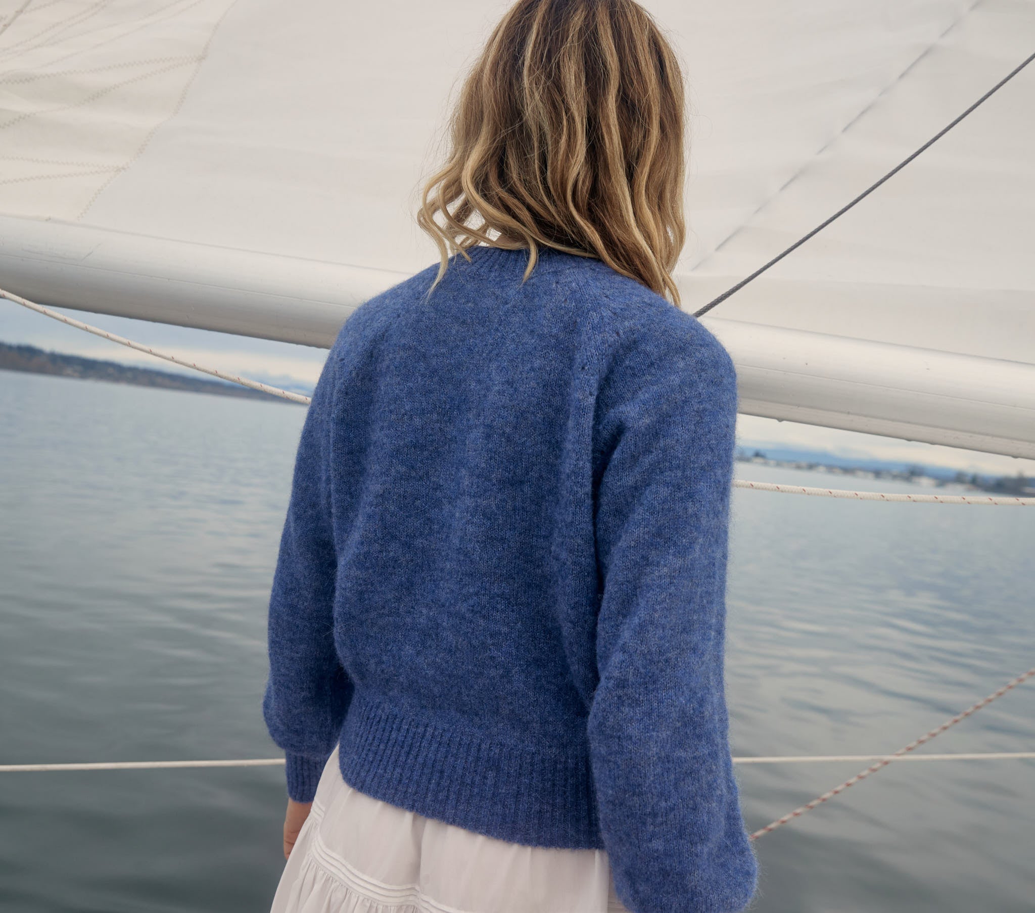 HMD -- MARSENA SWEATER -- BLUE DUSK