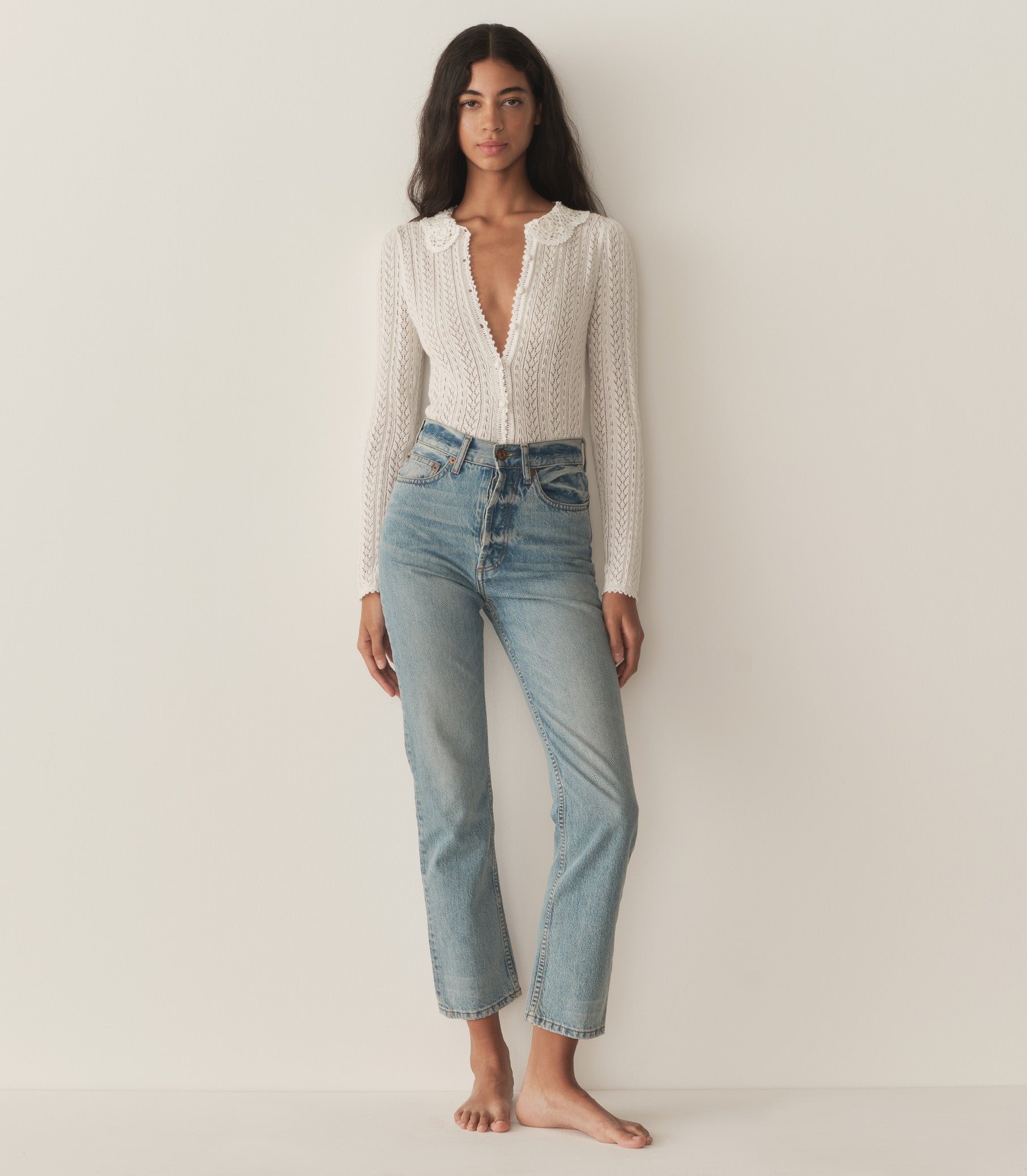 HMD -- MARTINA CARDIGAN -- PALE LILY