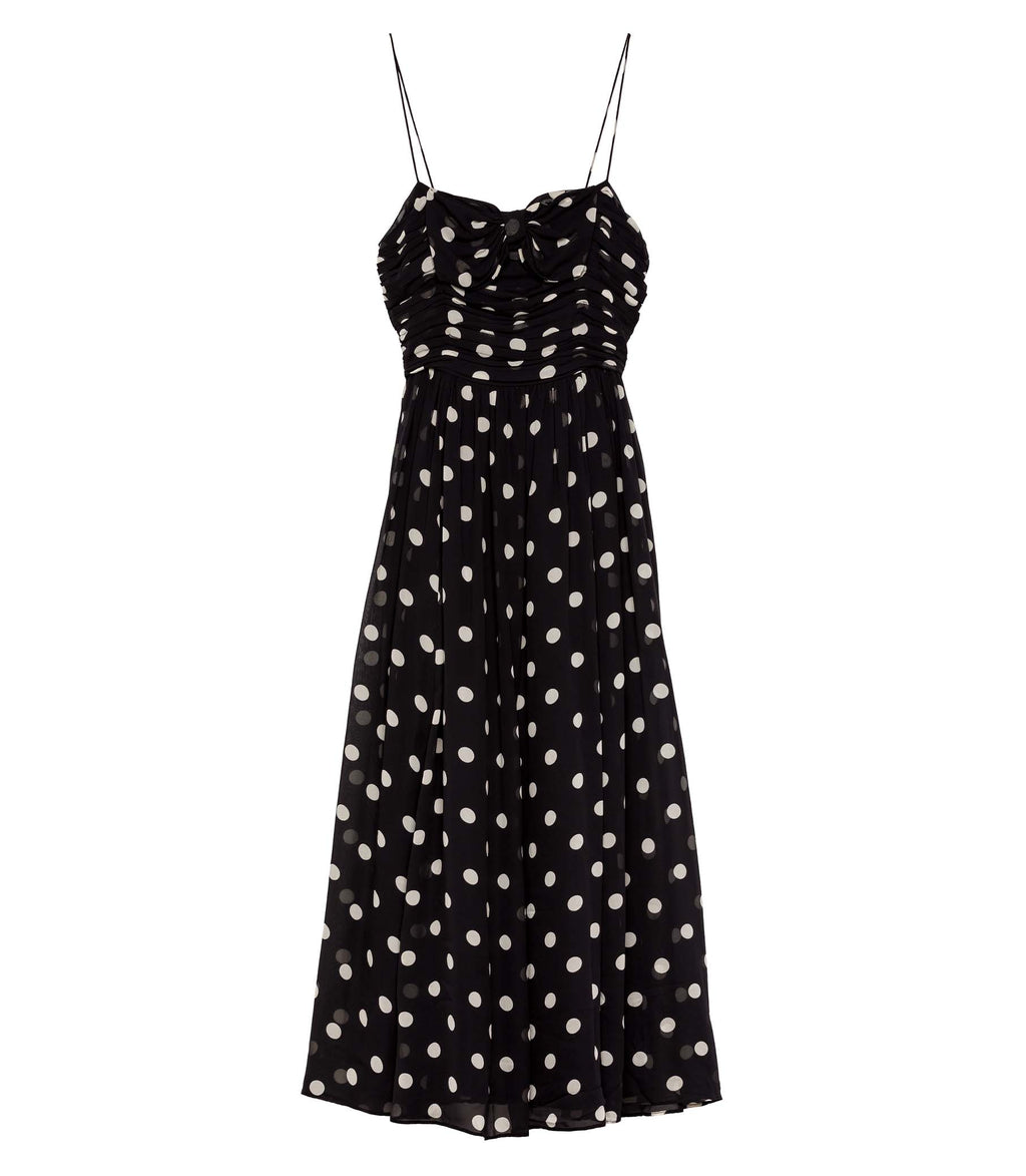HMD -- MARYANNA DRESS -- NOIR SOLSTICE SKY DOT