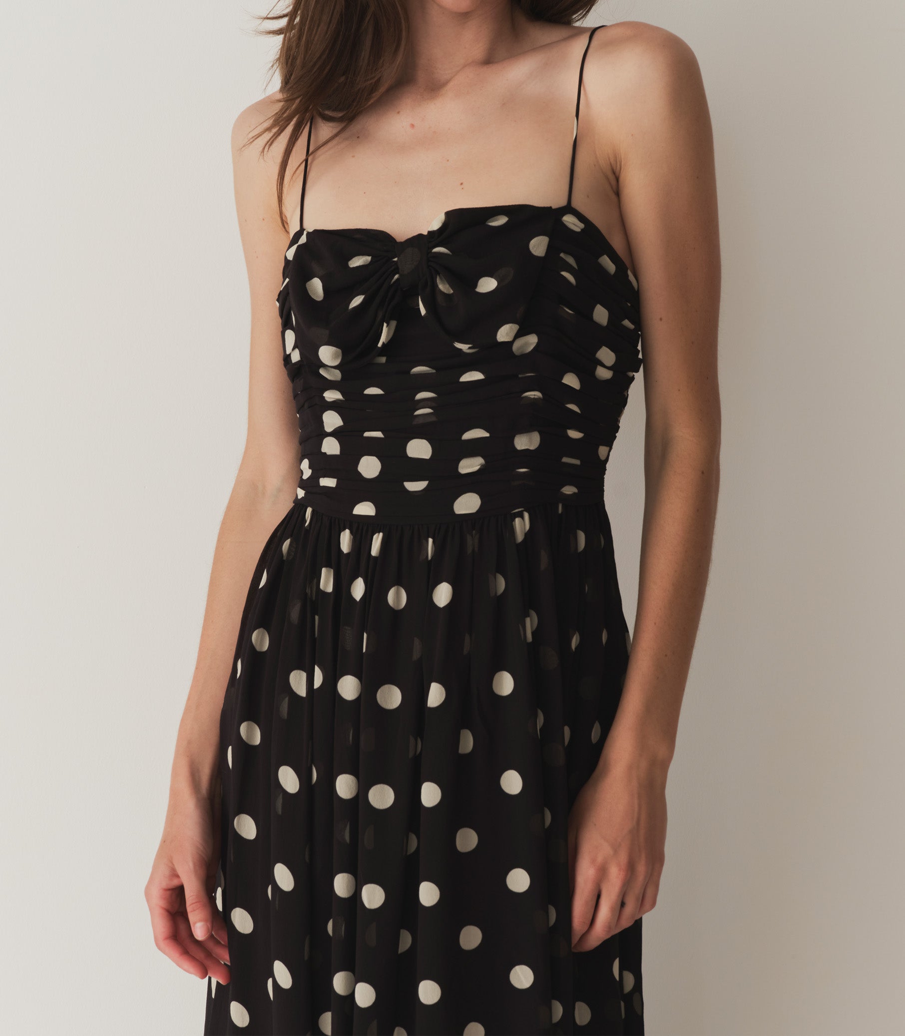 HMD -- MARYANNA DRESS -- NOIR SOLSTICE SKY DOT