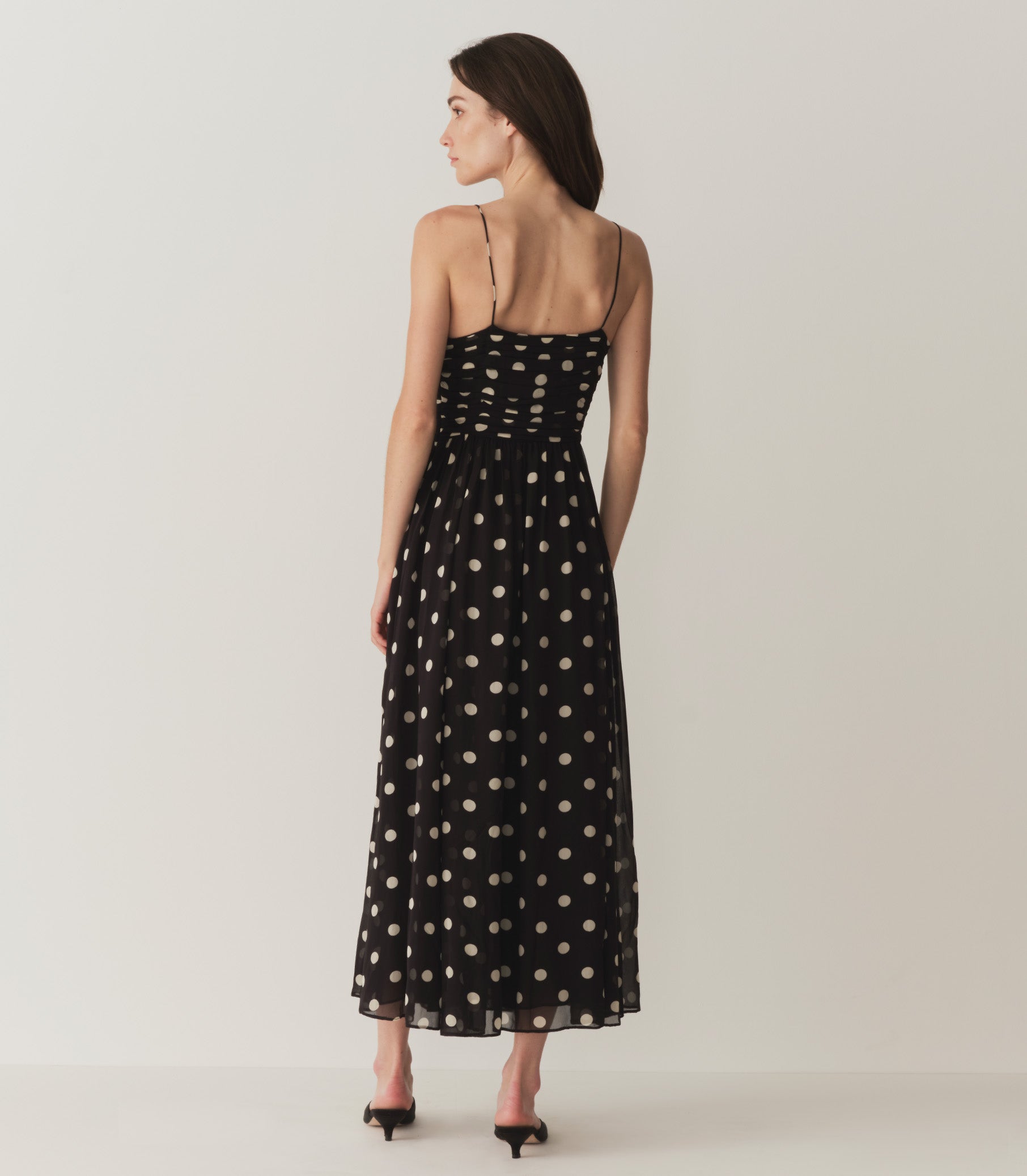 HMD -- MARYANNA DRESS -- NOIR SOLSTICE SKY DOT