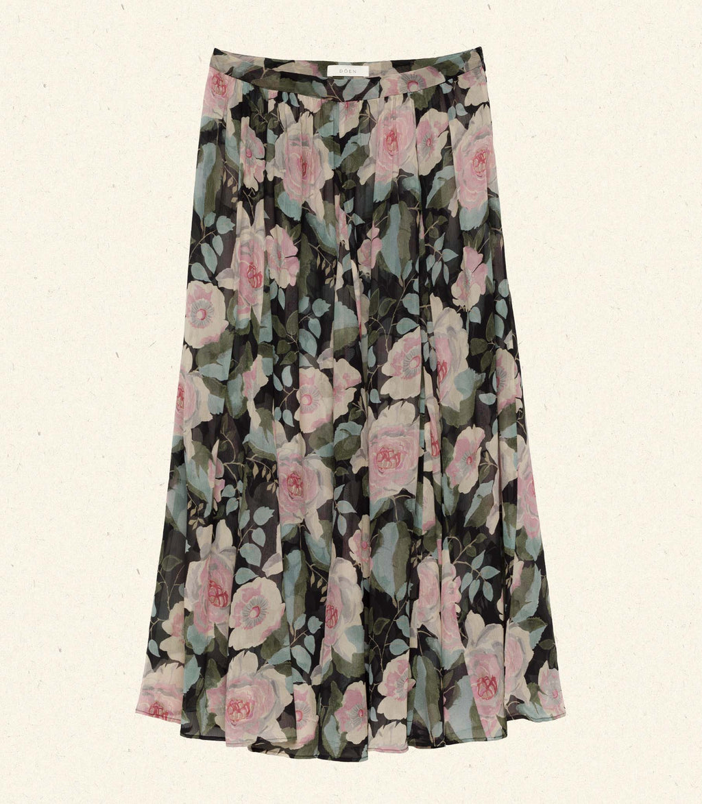 HMD -- MEADOW SKIRT -- ROSE GARDEN FLORAL
