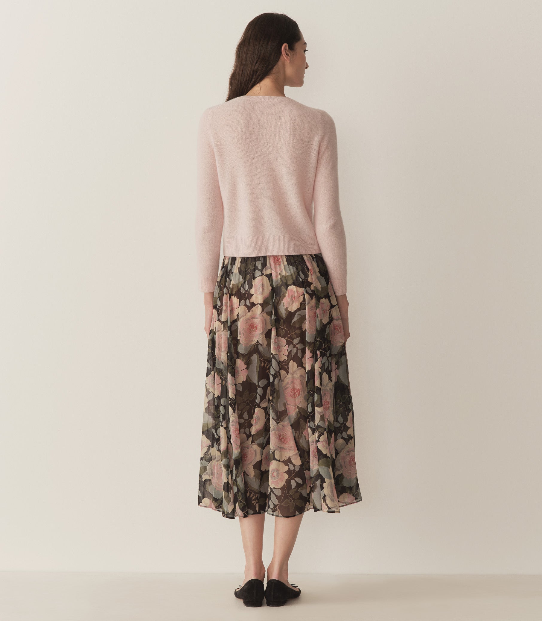HMD -- MEADOW SKIRT -- ROSE GARDEN FLORAL