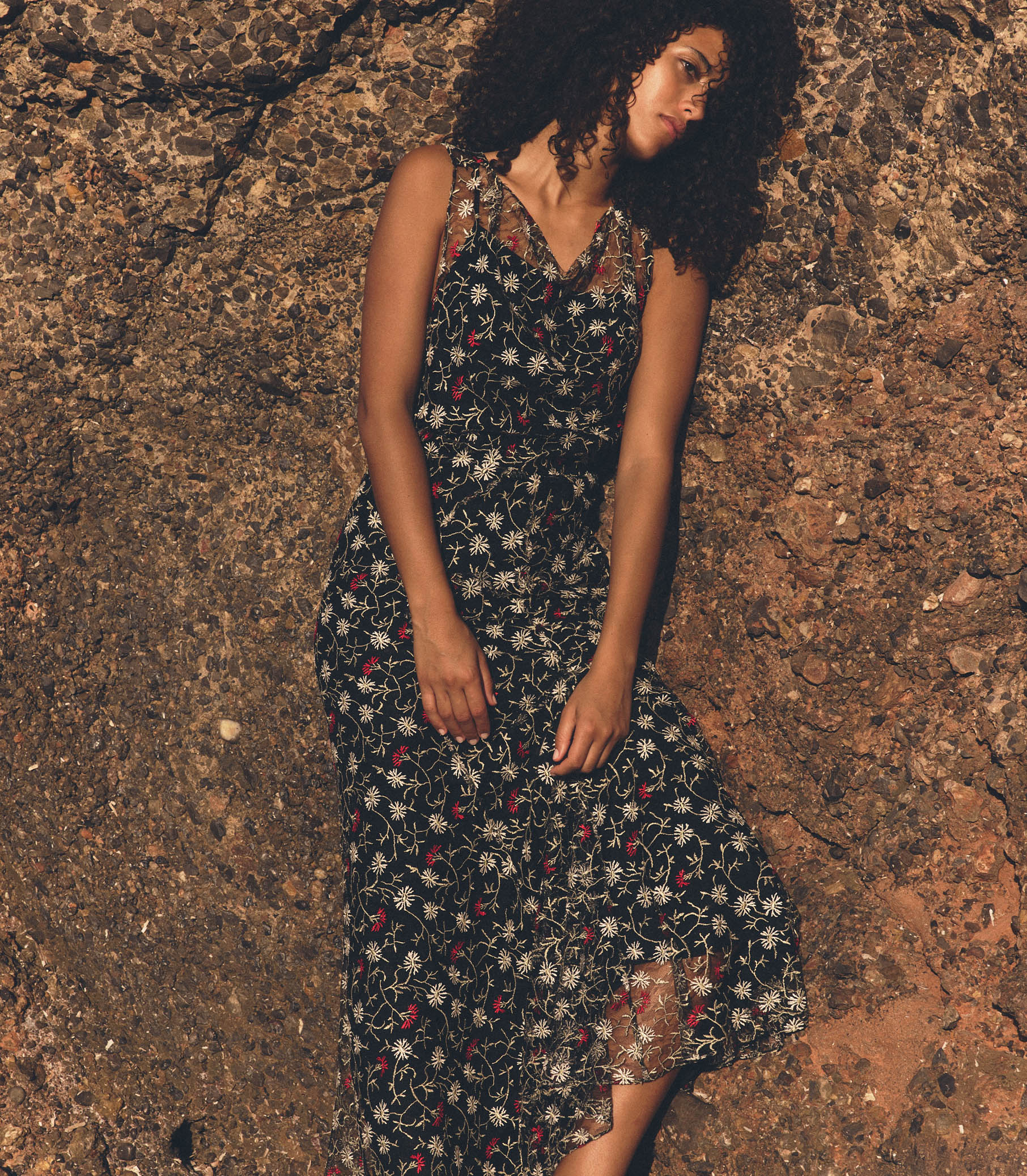 HMD -- MIREILLE DRESS -- JARDIN DE MARGUERITES