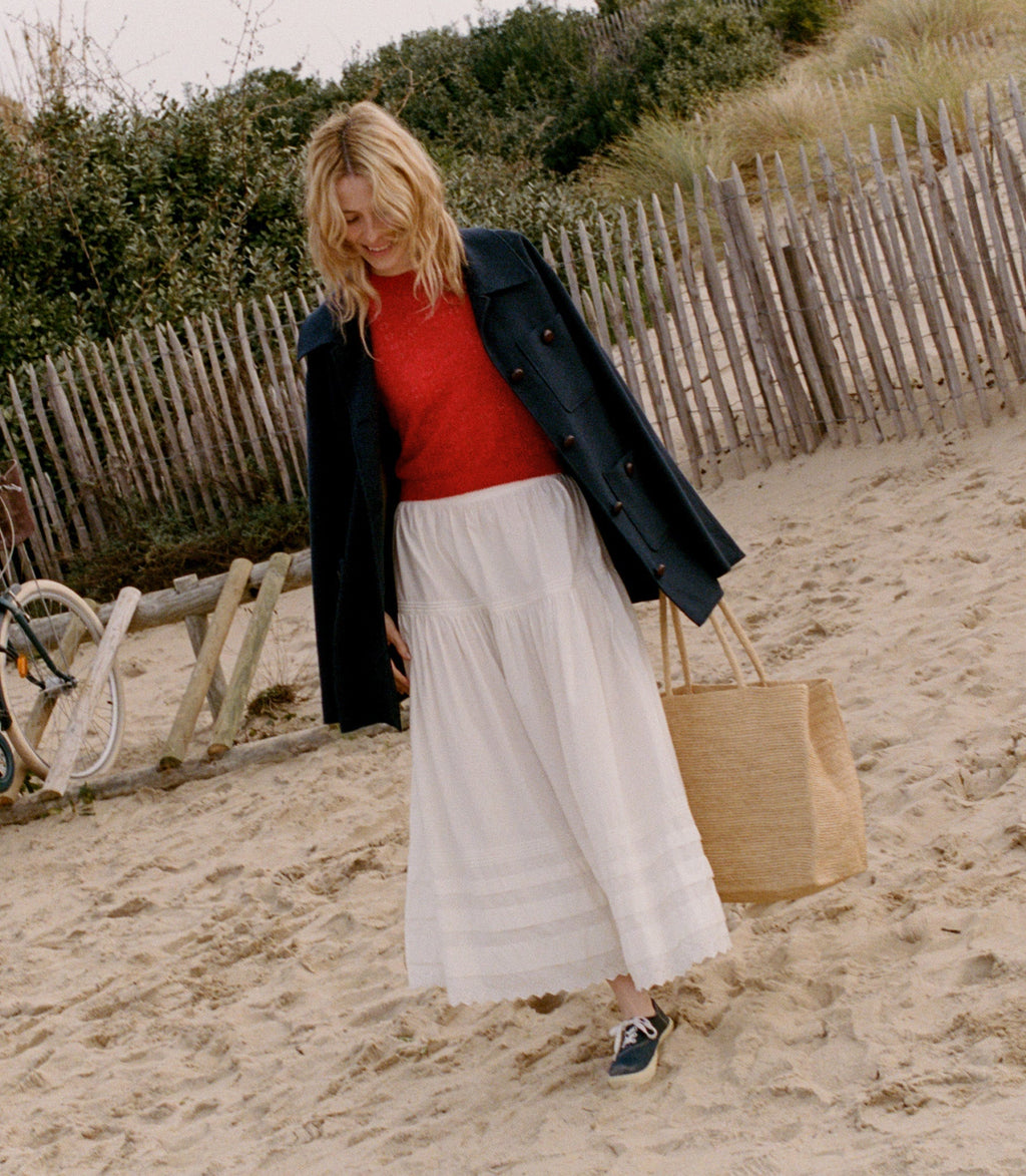 HMD -- MONICA SWEATER -- CHERRY RED