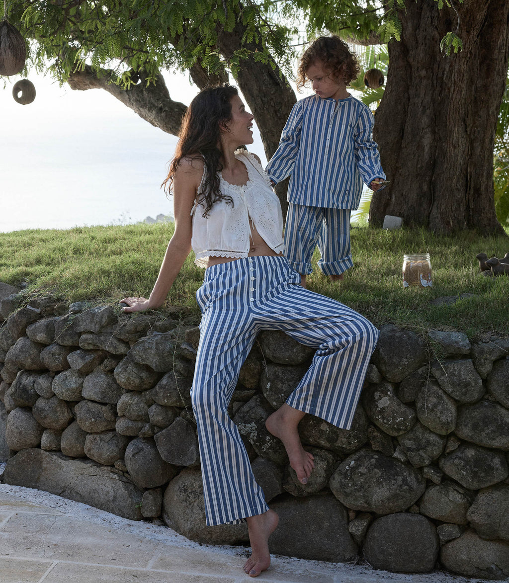 HMD -- MORGAN PANT -- LUCERNE STRIPE