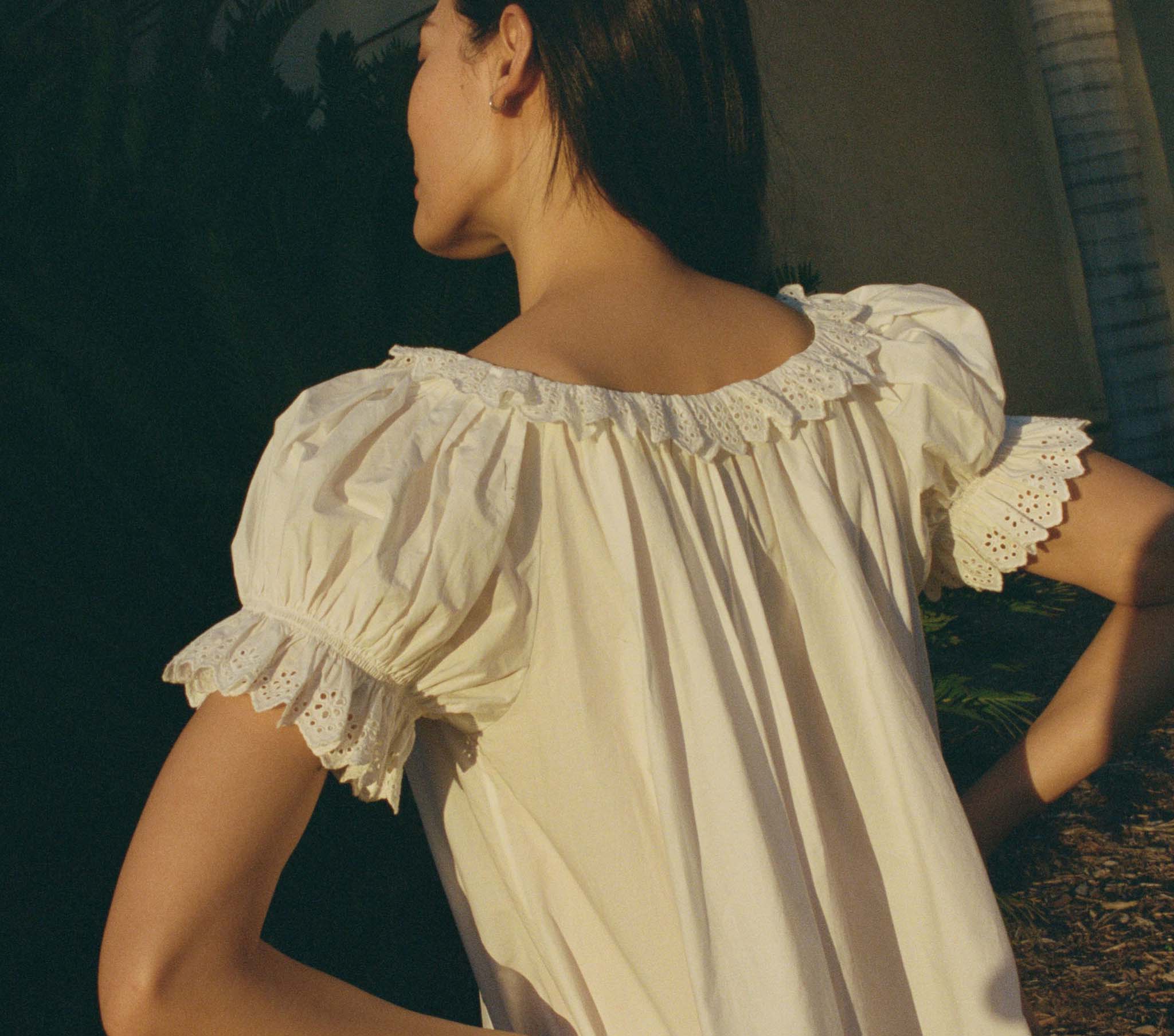 HMD -- MUSETTE NIGHTGOWN -- SALT