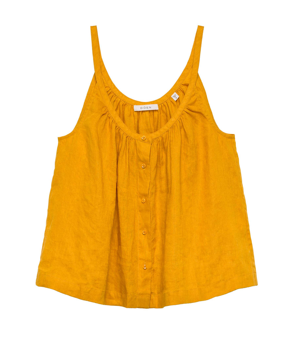 HMD -- NALINA LINEN TOP -- SUNFLOWER