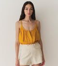 HMD -- NALINA LINEN TOP -- SUNFLOWER