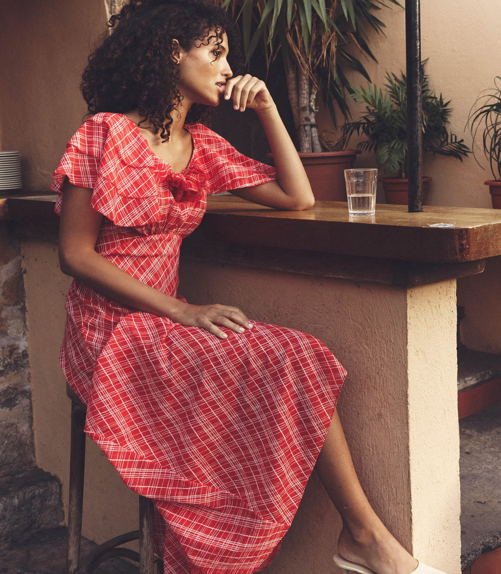 HMD -- NEVARA DRESS -- SYLVIE PLAID
