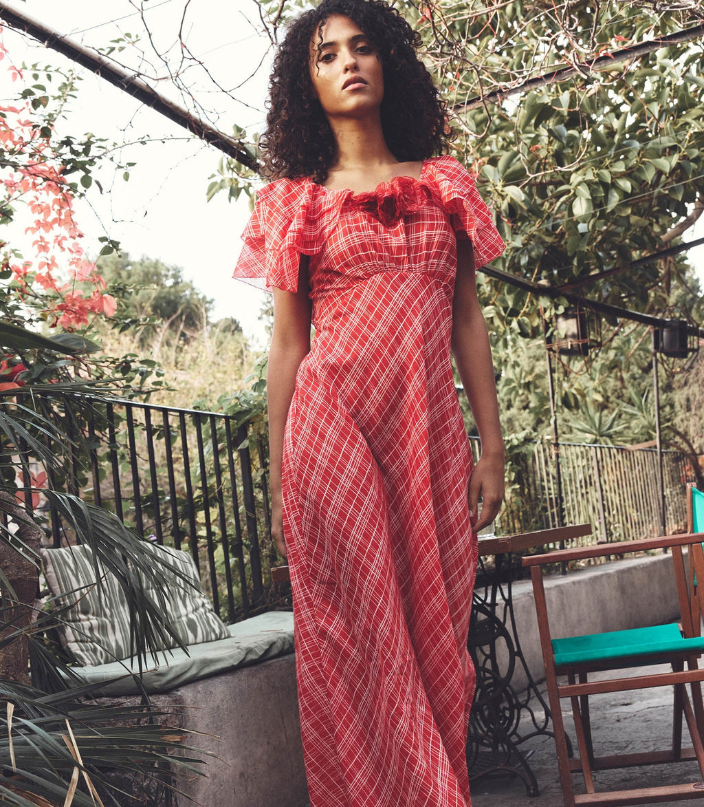 HMD -- NEVARA DRESS -- SYLVIE PLAID