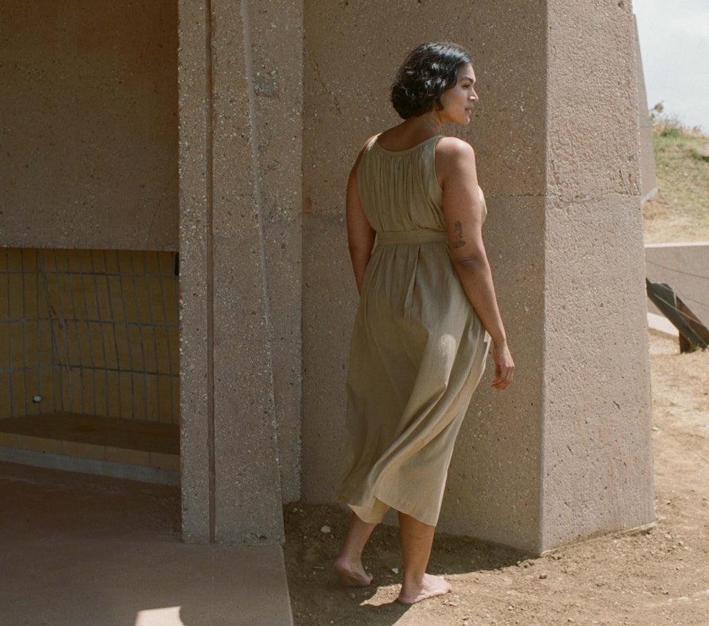 HMD -- NEVITA DRESS -- DRIFTWOOD