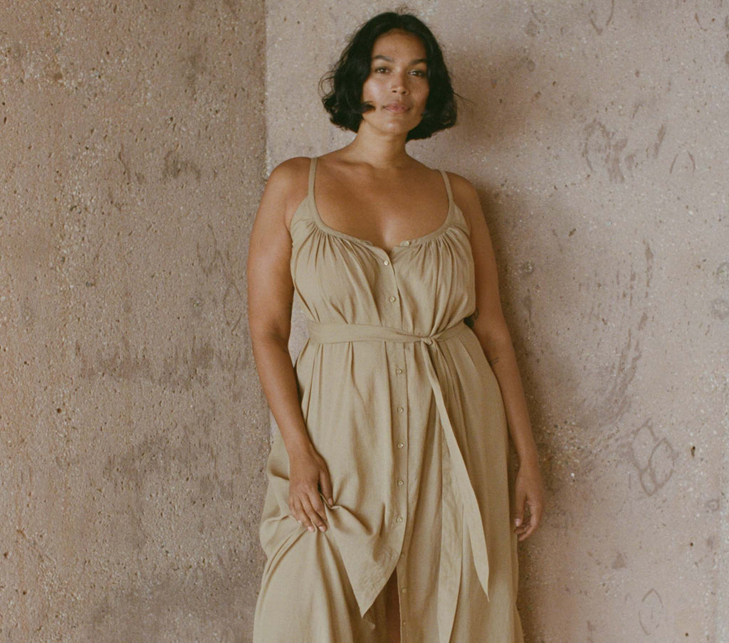 HMD -- NEVITA DRESS -- DRIFTWOOD
