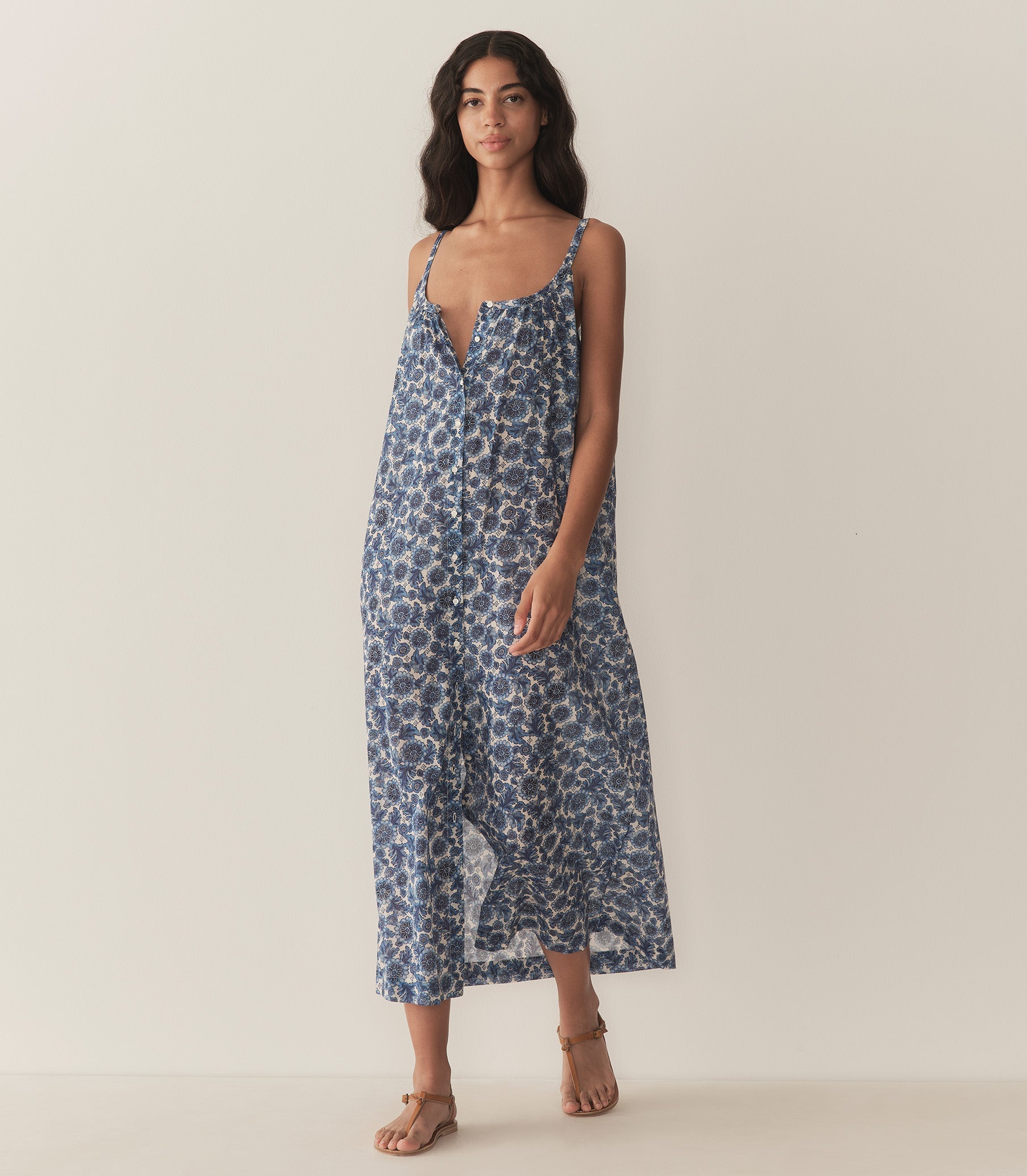 HMD -- NEVITA DRESS -- BLEU SOLEIL FLEURIT