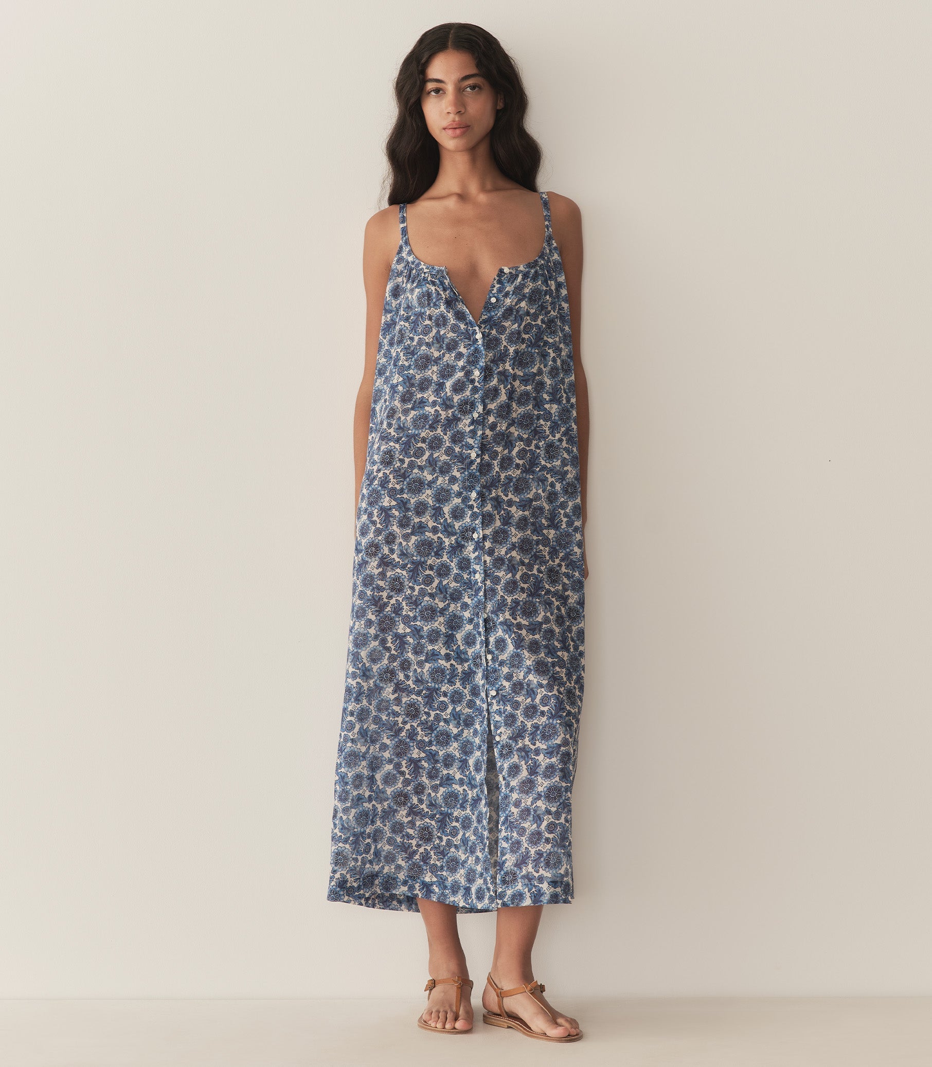 HMD -- NEVITA DRESS -- BLEU SOLEIL FLEURIT