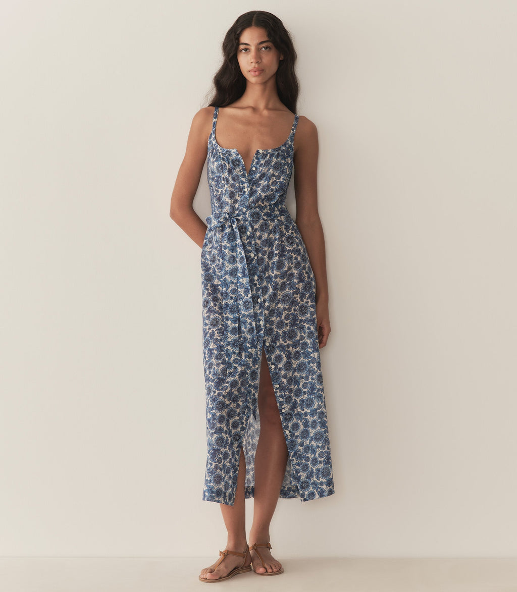 HMD -- NEVITA DRESS -- BLEU SOLEIL FLEURIT