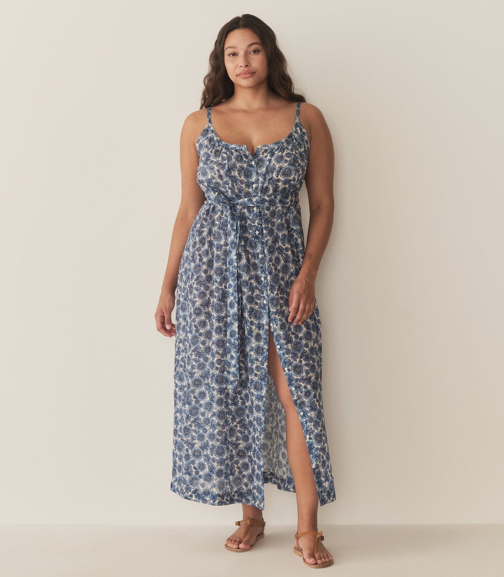 HMD -- NEVITA DRESS -- BLEU SOLEIL FLEURIT