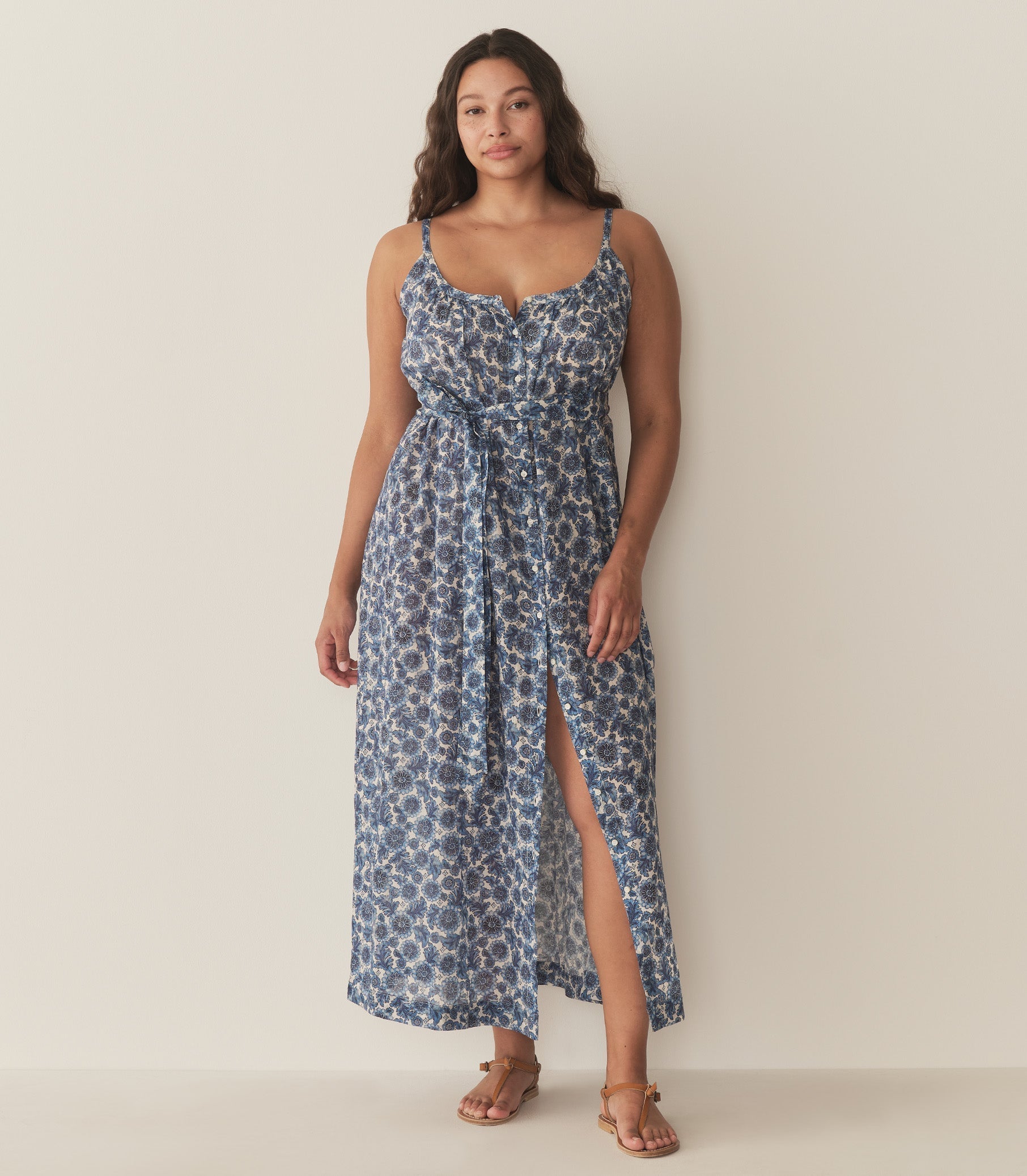 HMD -- NEVITA DRESS -- BLEU SOLEIL FLEURIT