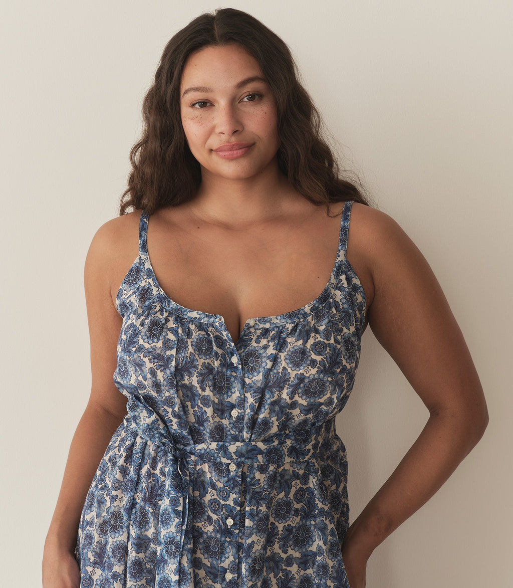 HMD -- NEVITA DRESS -- BLEU SOLEIL FLEURIT
