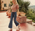 HMD -- NARCISSA TOP -- PINK VALLEY FLORAL