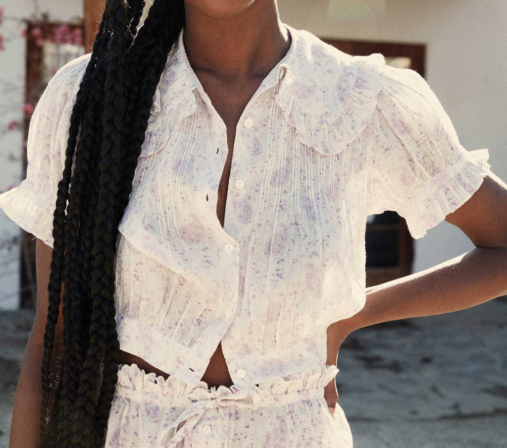 HMD -- NENA TOP -- CHATEAU FLEUR PAISLEY