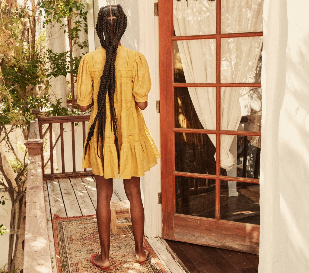 HMD -- NERINE DRESS -- WHEAT