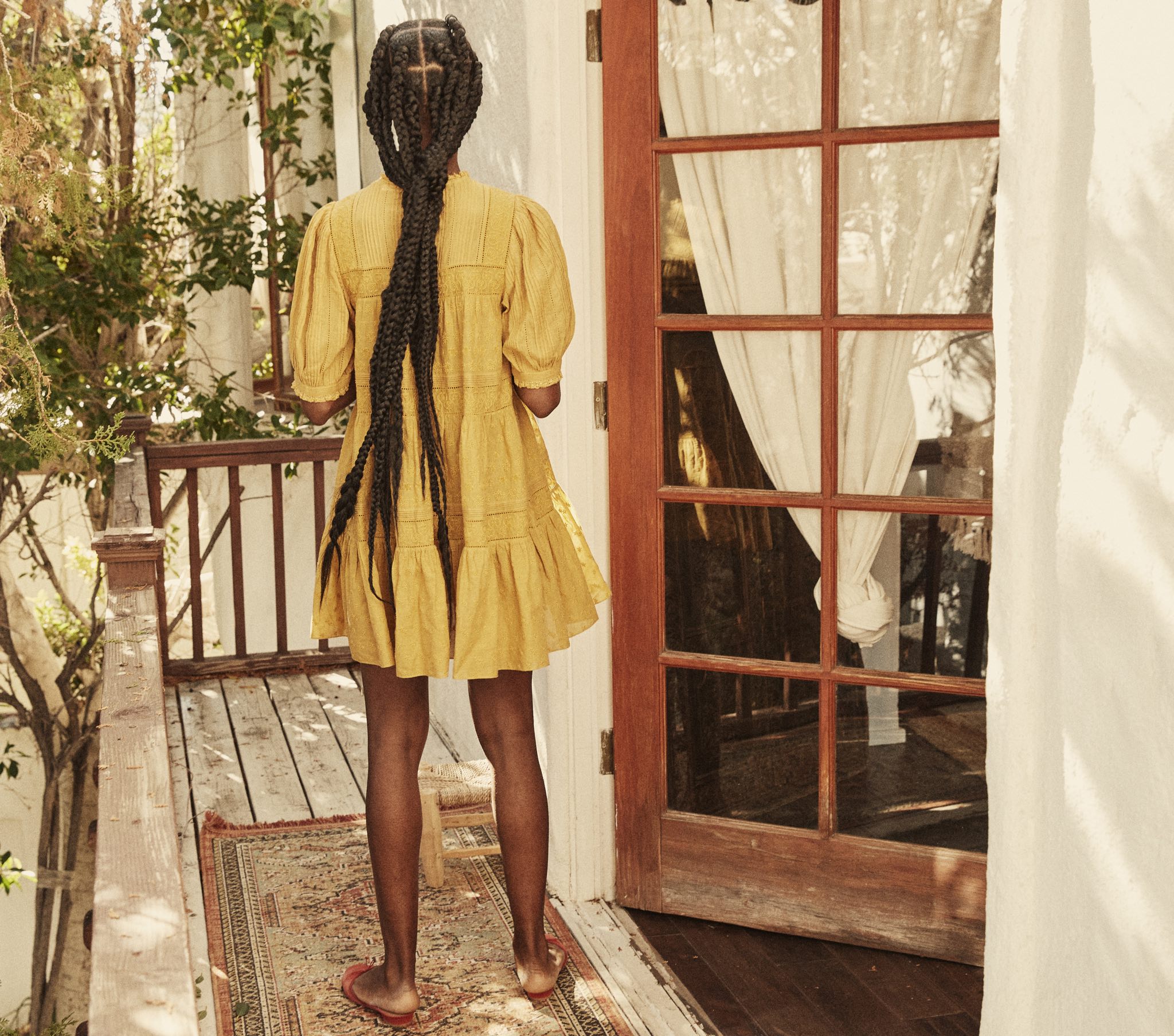 HMD -- NERINE DRESS -- WHEAT