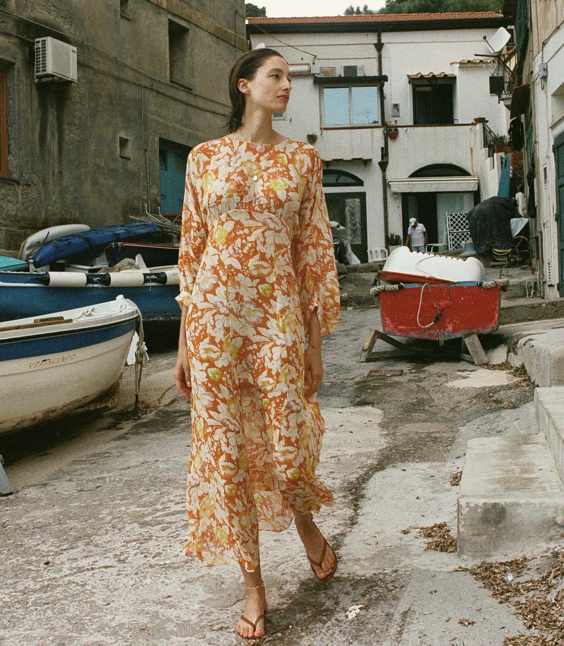 HMD -- OLIANA DRESS -- SIENNA ANEMONE BLOOM