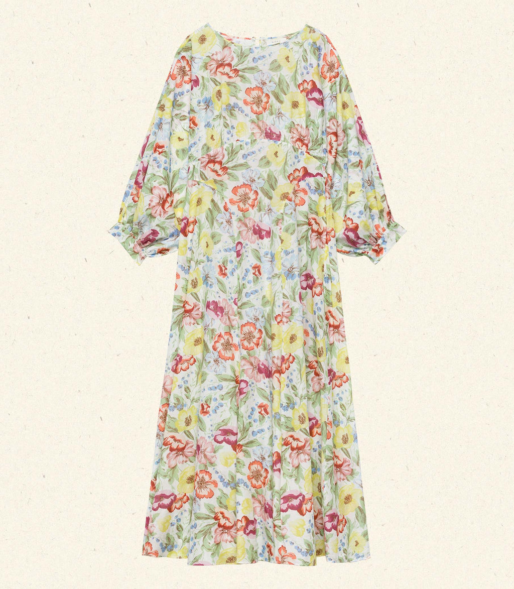 HMD -- OLIANA DRESS -- BLANC ANEMONE BLOOM