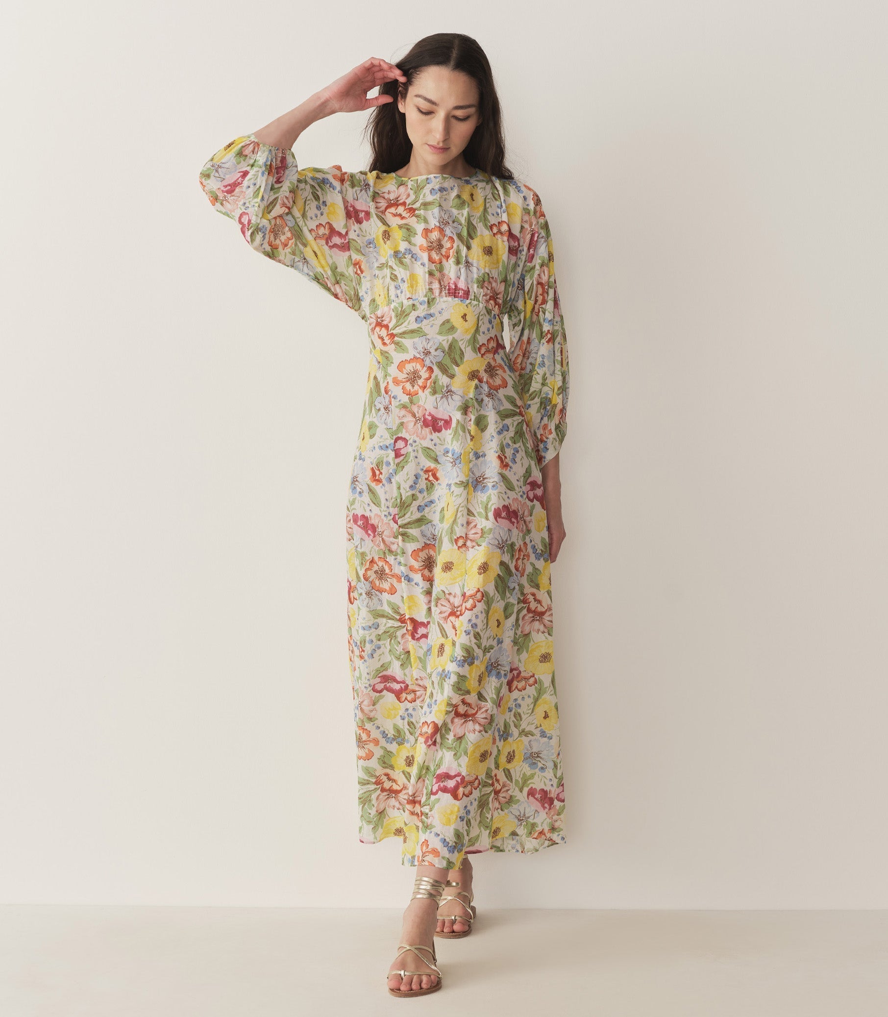 HMD -- OLIANA DRESS -- BLANC ANEMONE BLOOM