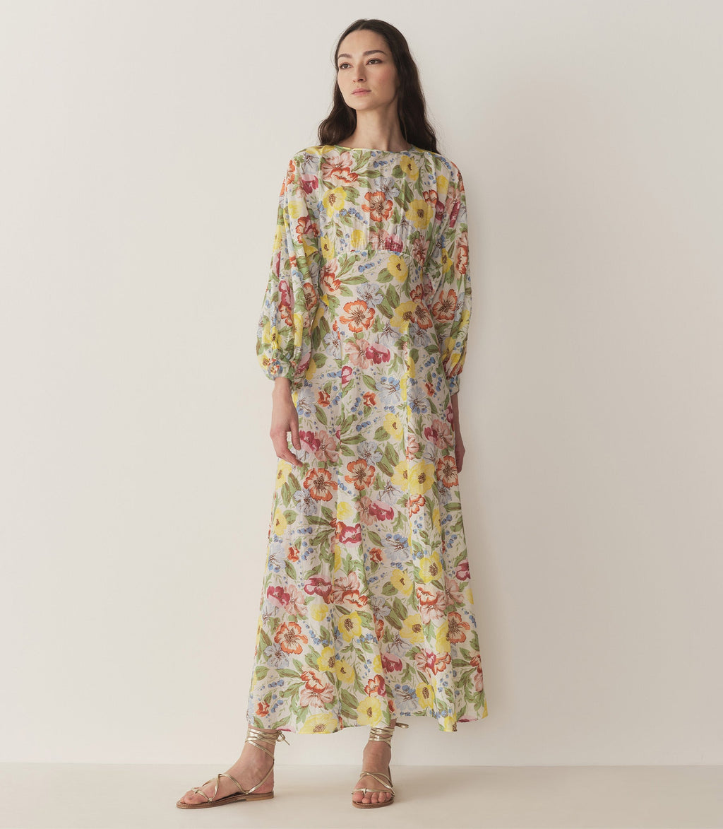 HMD -- OLIANA DRESS -- BLANC ANEMONE BLOOM