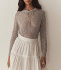 HMD -- OPHIRA SWEATER -- LIGHT HEATHER GREY