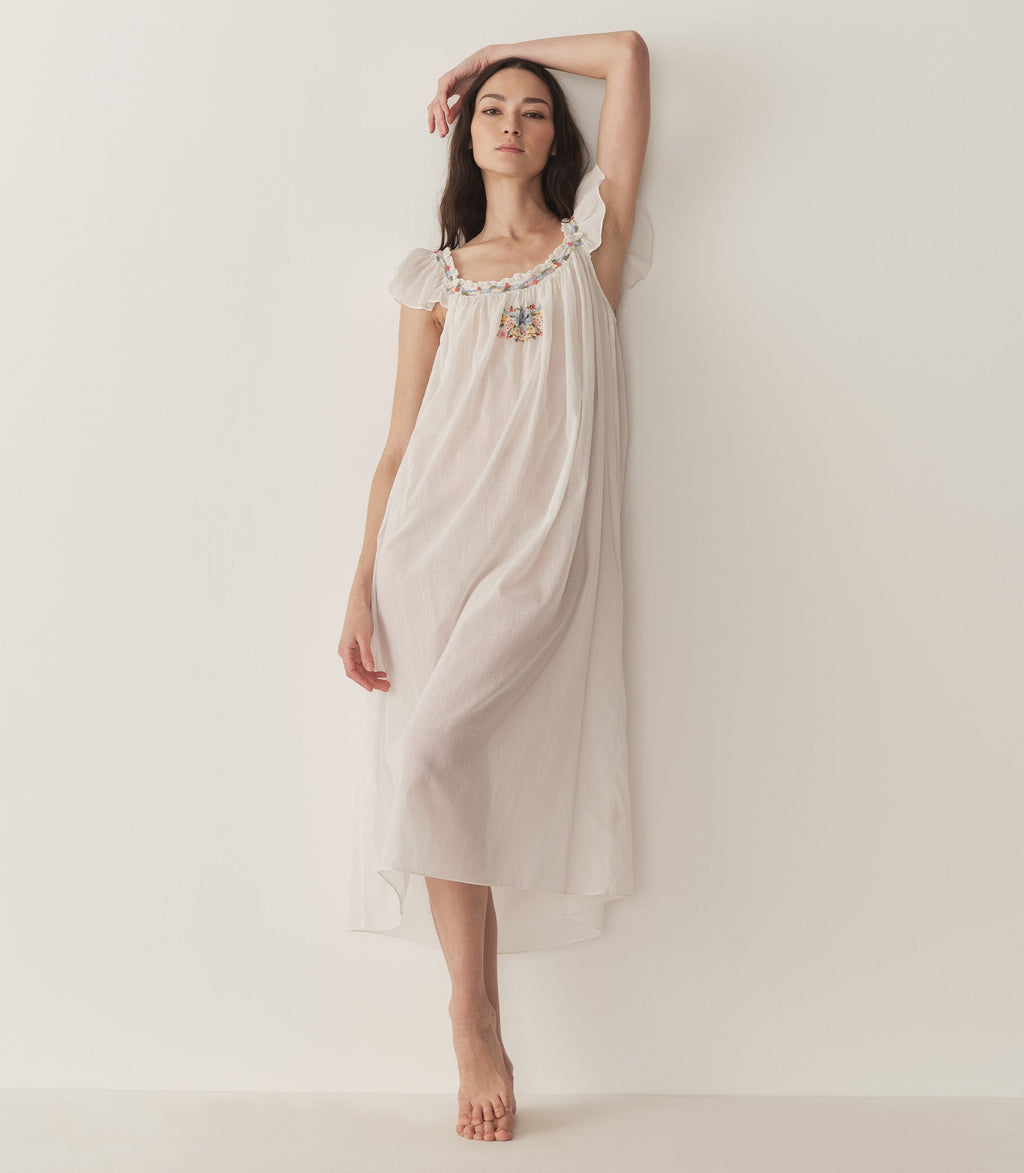 HMD -- ORELLE NIGHTGOWN -- SALT