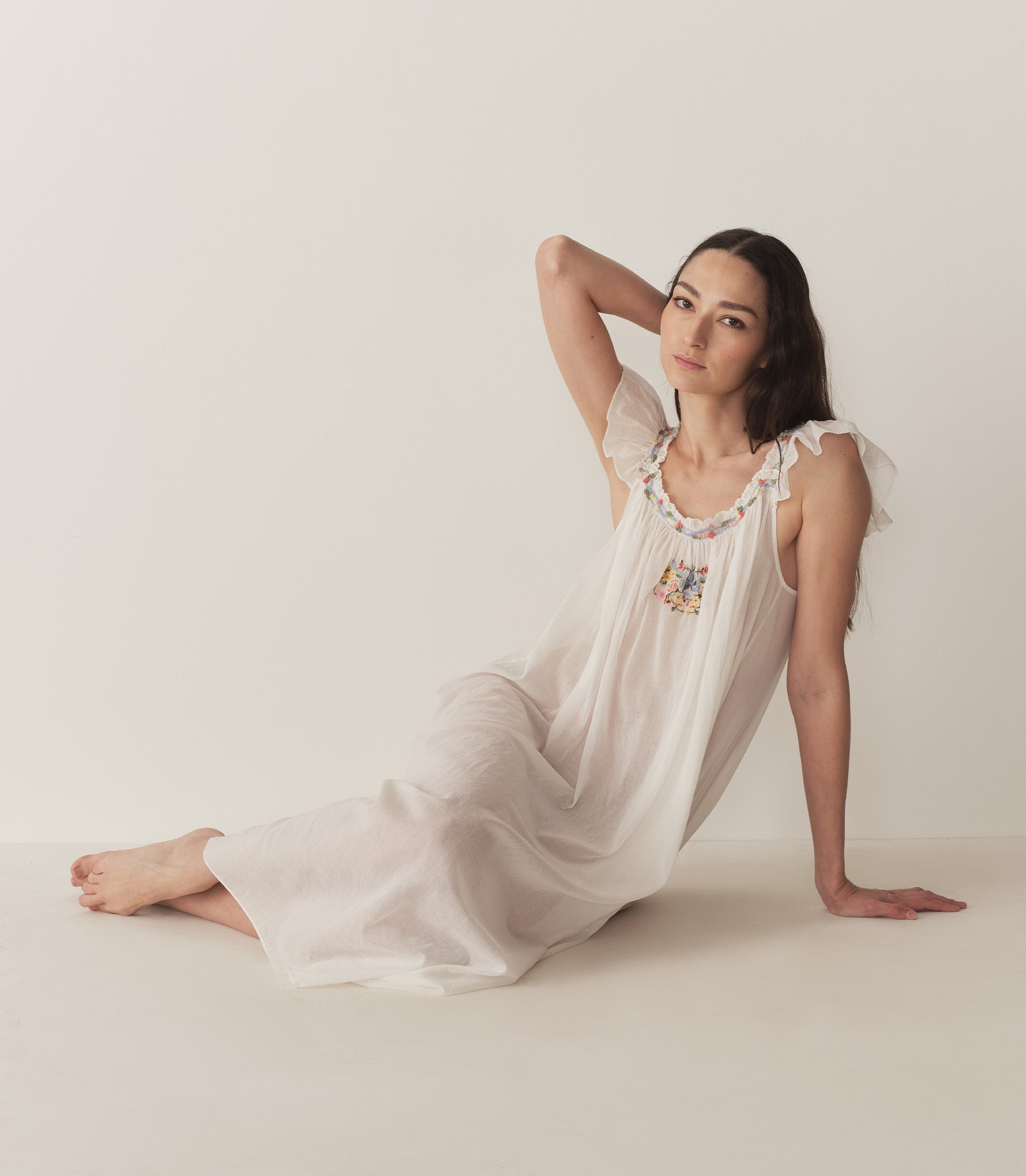 HMD -- ORELLE NIGHTGOWN -- SALT