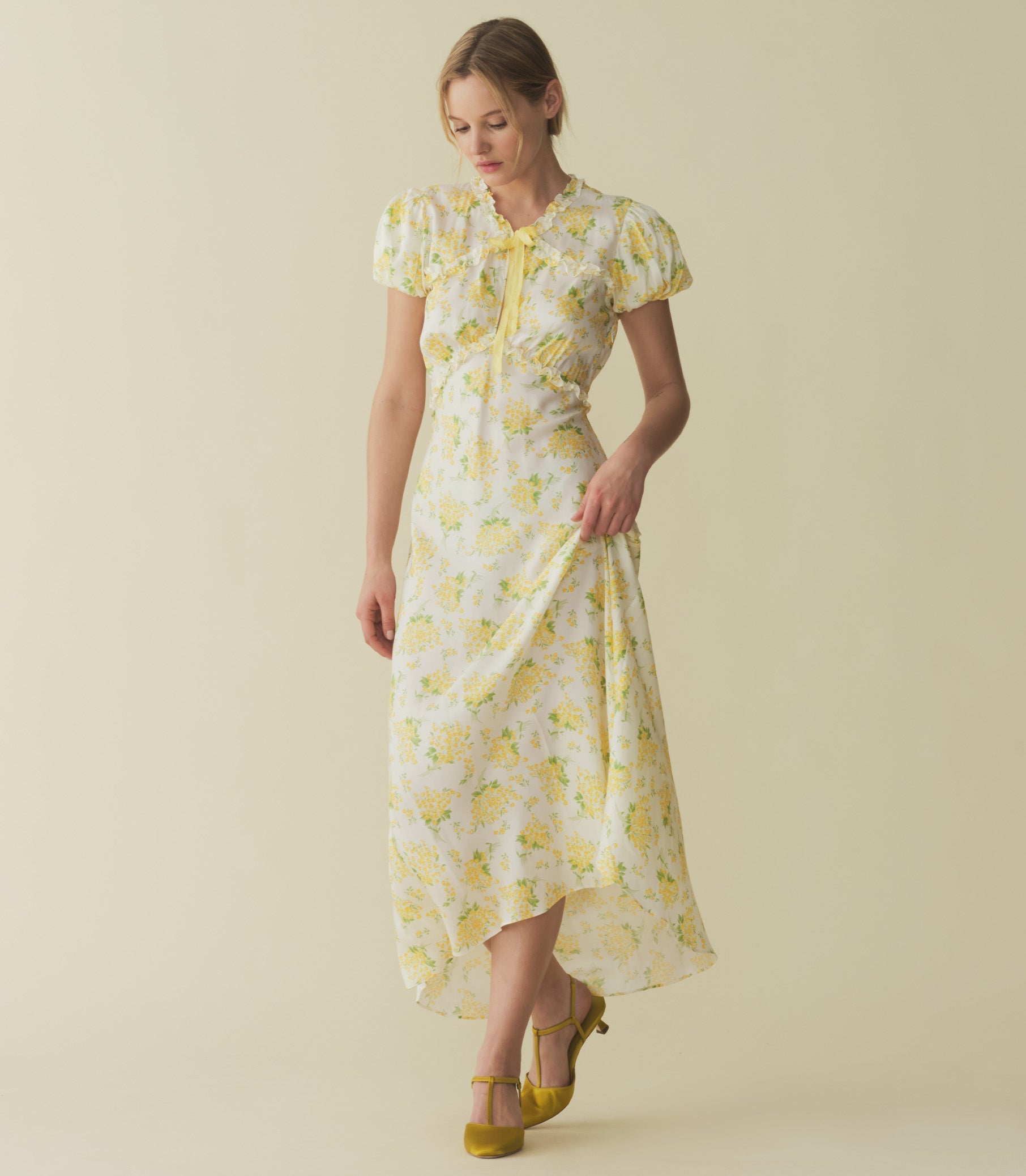 HMD -- ORIANNA DRESS -- SALT MAY BELL FLORAL