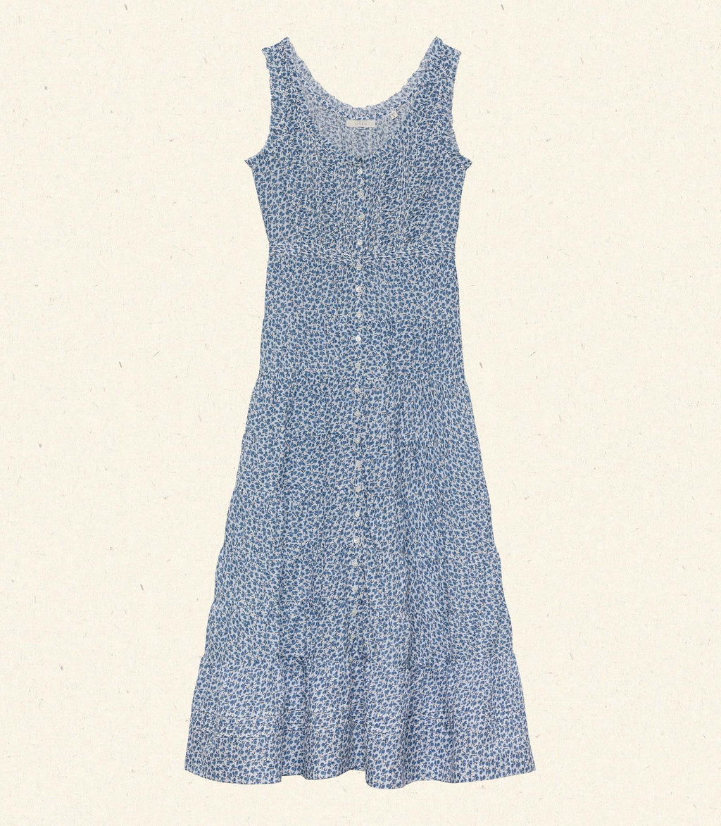 HMD -- OTTESSA DRESS -- CORNFLOWER HILLSIDE BLOOM