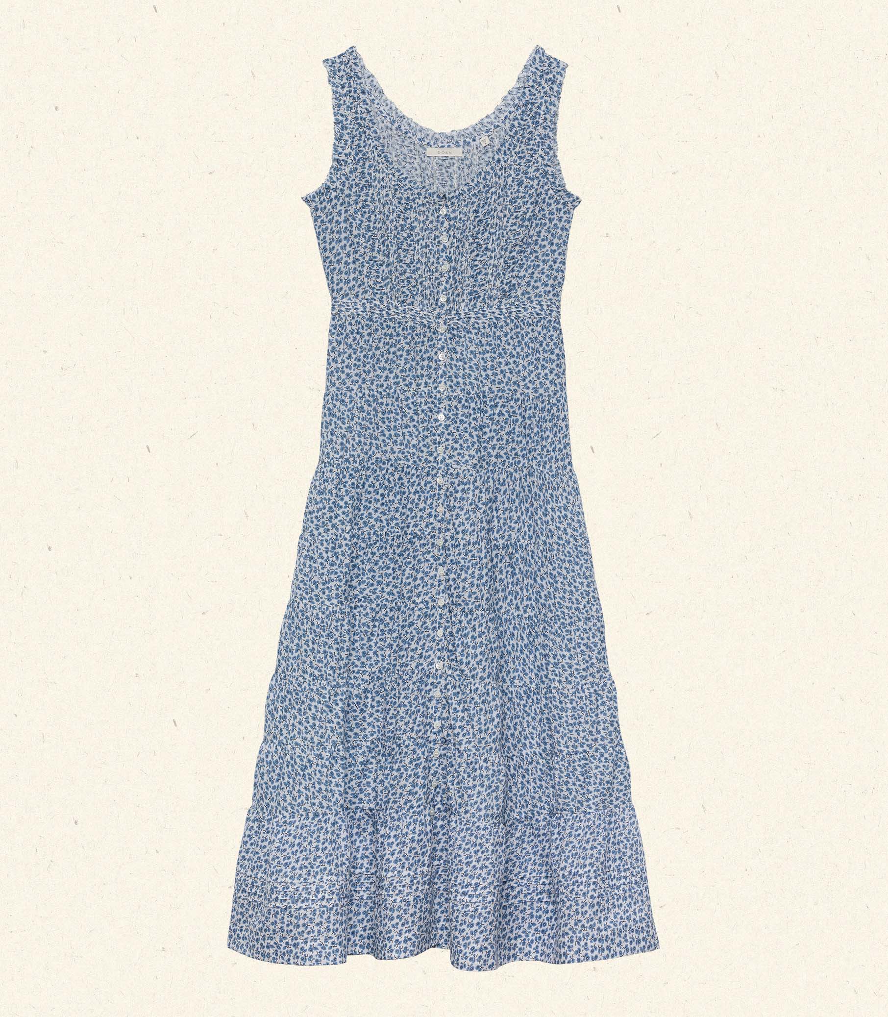 HMD -- OTTESSA DRESS -- CORNFLOWER HILLSIDE BLOOM