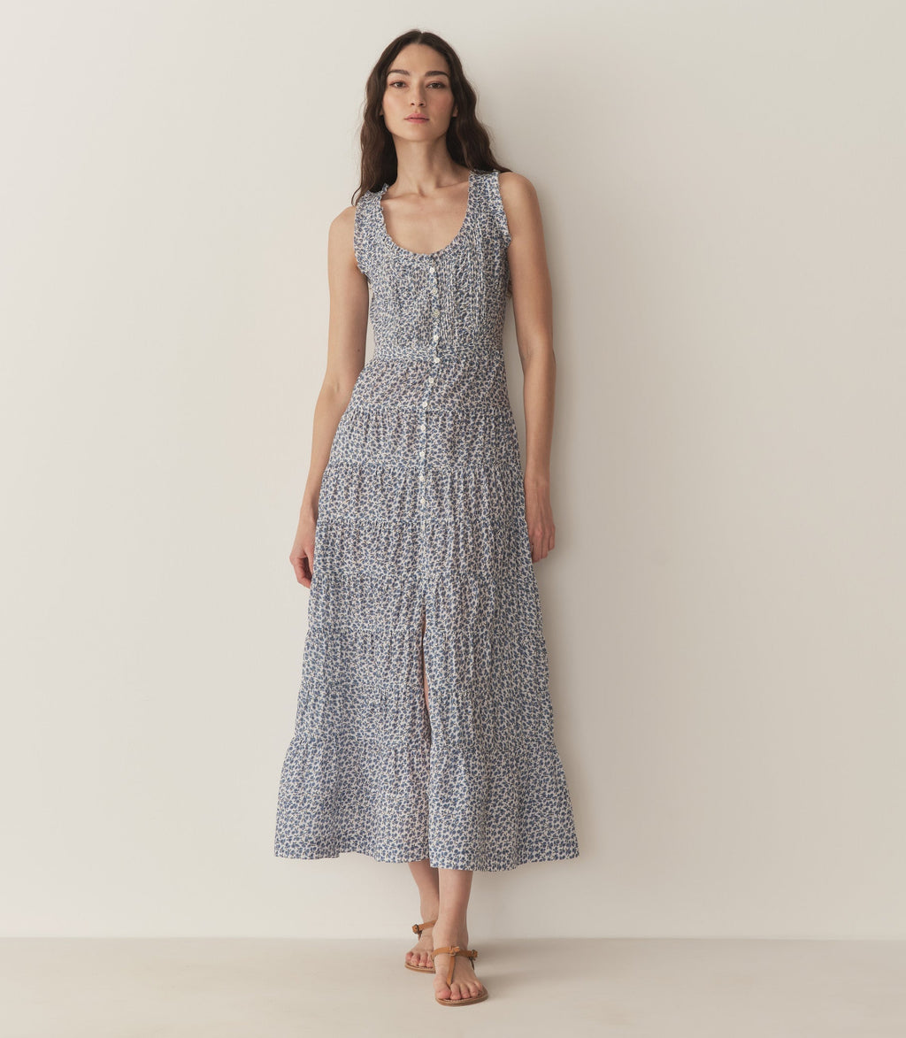 HMD -- OTTESSA DRESS -- CORNFLOWER HILLSIDE BLOOM