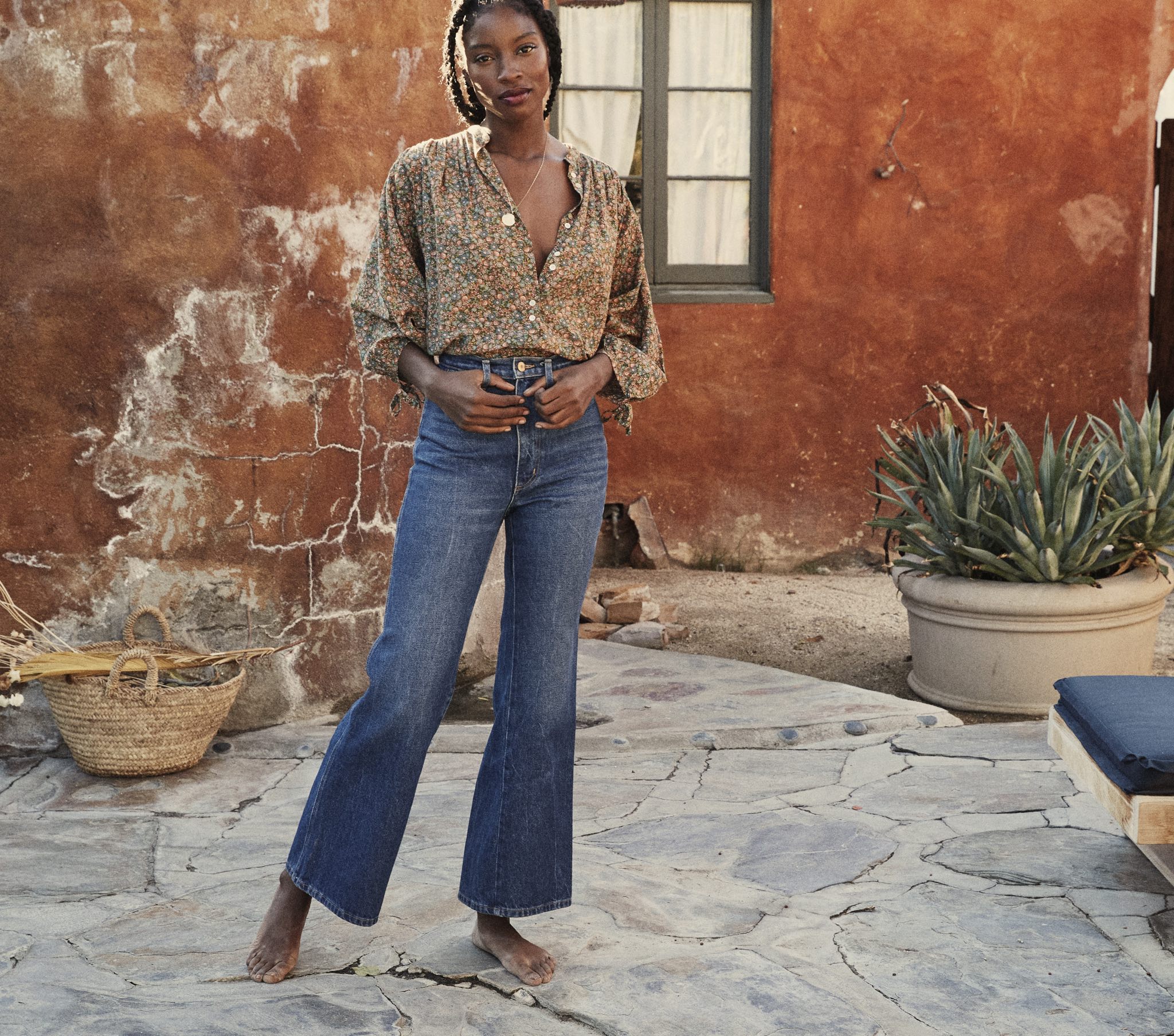 HMD -- O'KEEFFE TOP -- YELLOW LAUREL CANYON ROSE