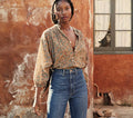 HMD -- O'KEEFFE TOP -- YELLOW LAUREL CANYON ROSE