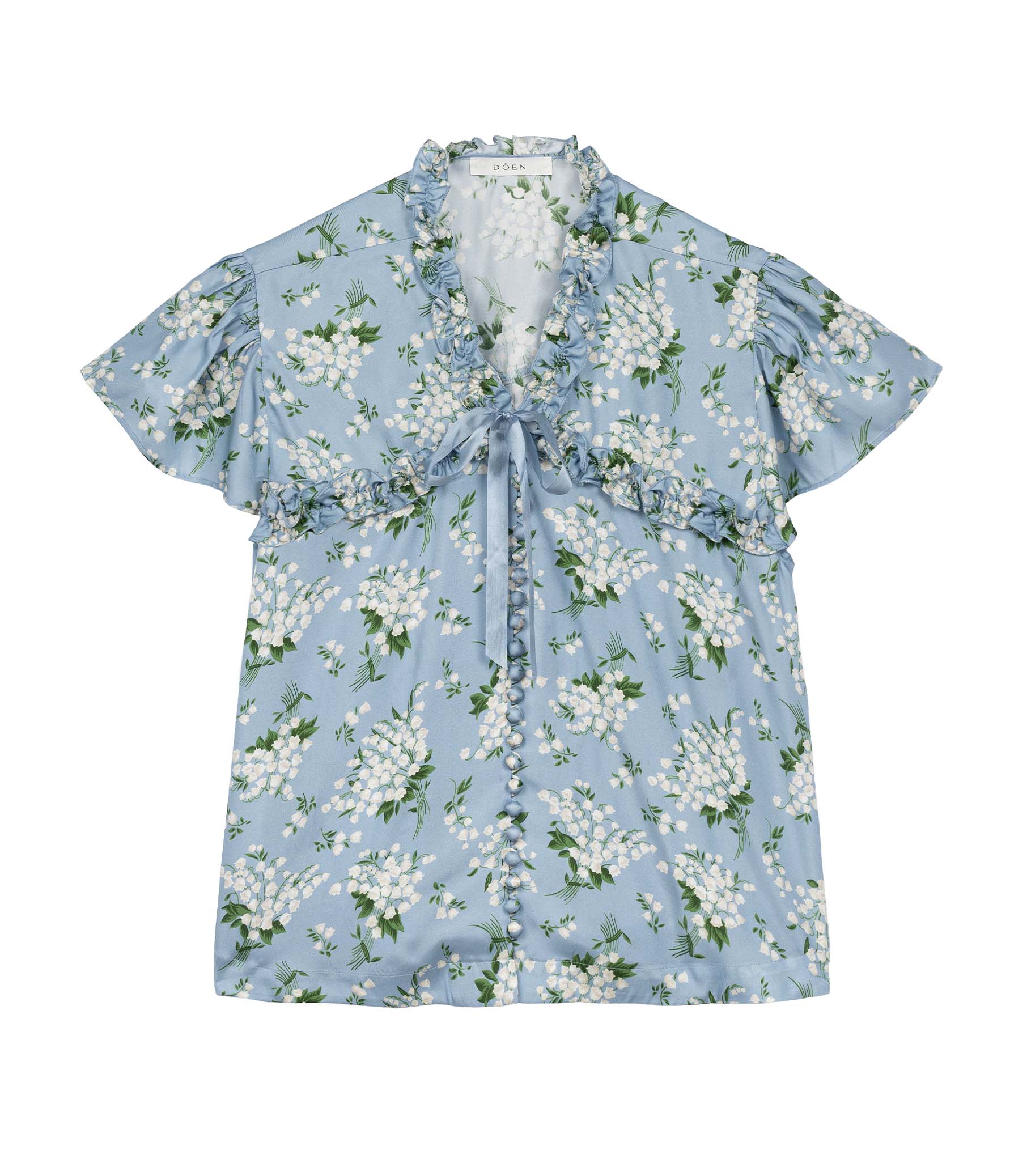 HMD -- OPALINE TOP -- SKY MAY BELL FLORAL